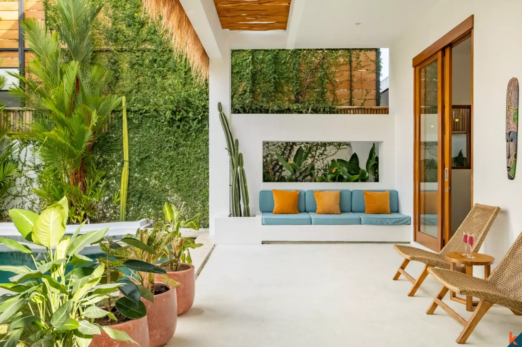 Beautiful Mediterranean Four Bedroom Leasehold Villa in North-East of Canggu
