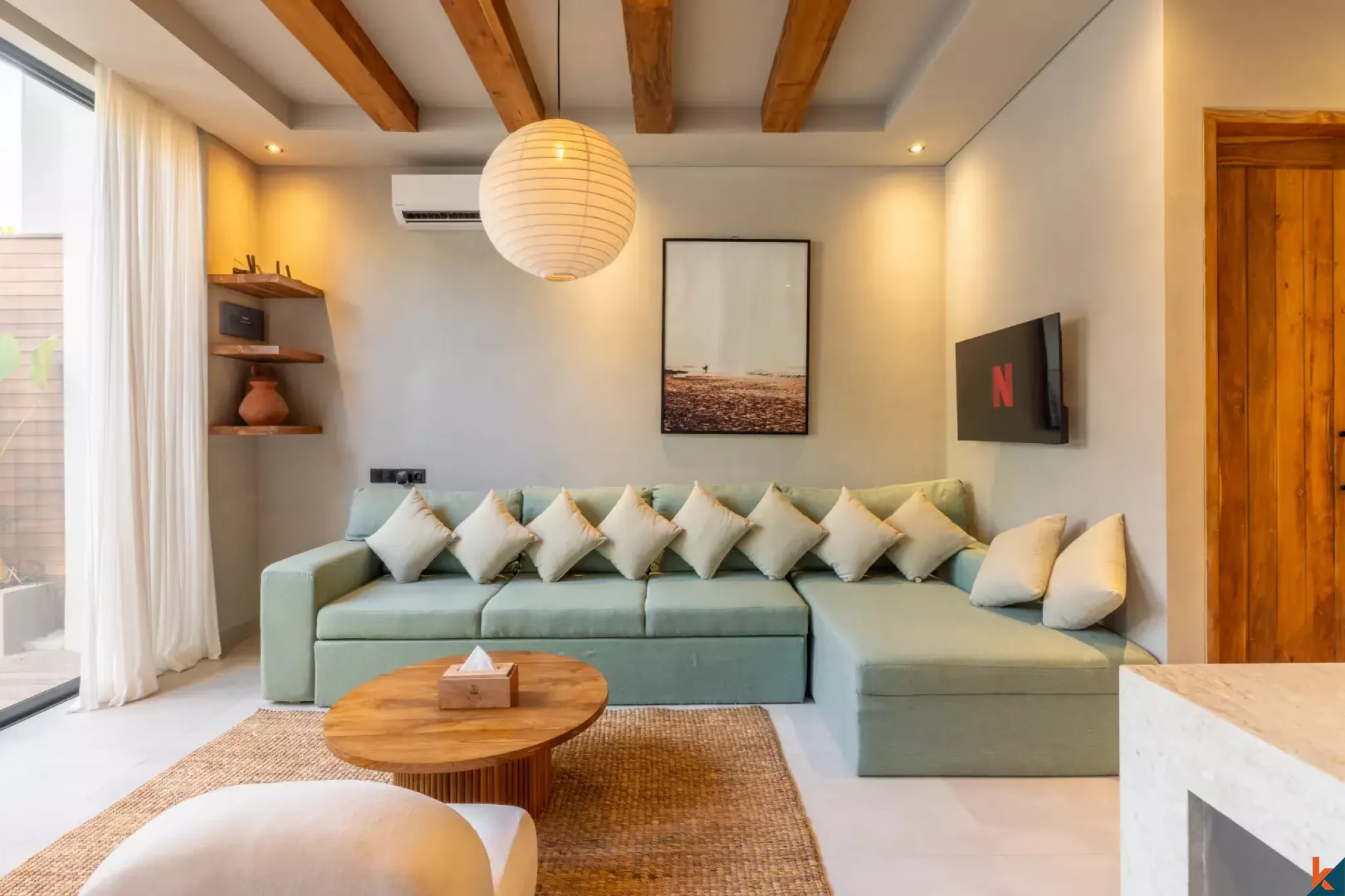 One bedroom contemporary modern villa for lease in Bingin