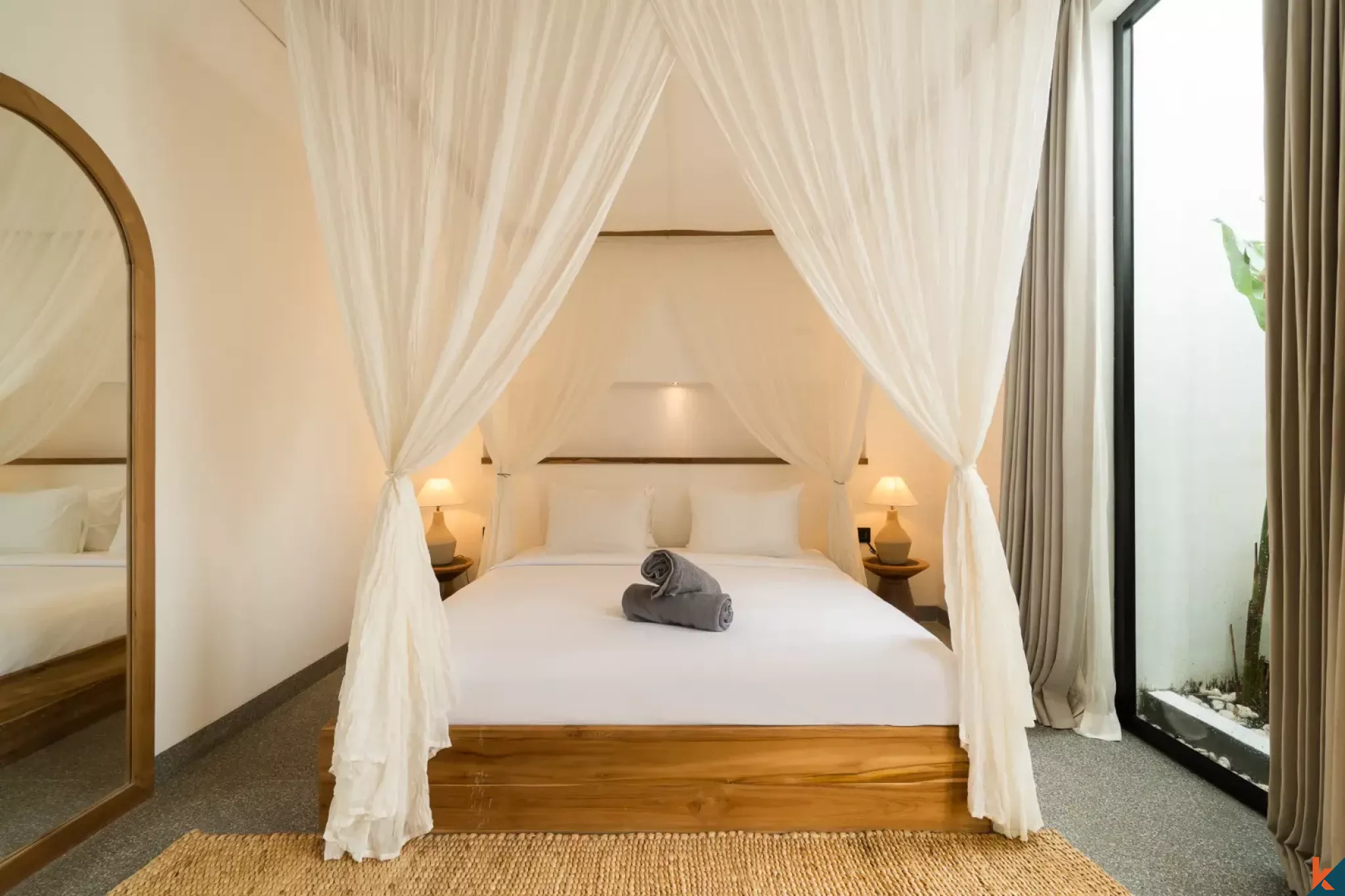 Vila mewah tiga kamar tidur untuk disewakan di Bingin