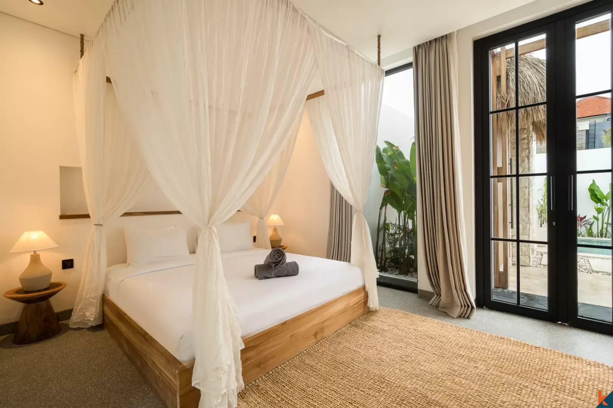 Vila mewah tiga kamar tidur untuk disewakan di Bingin