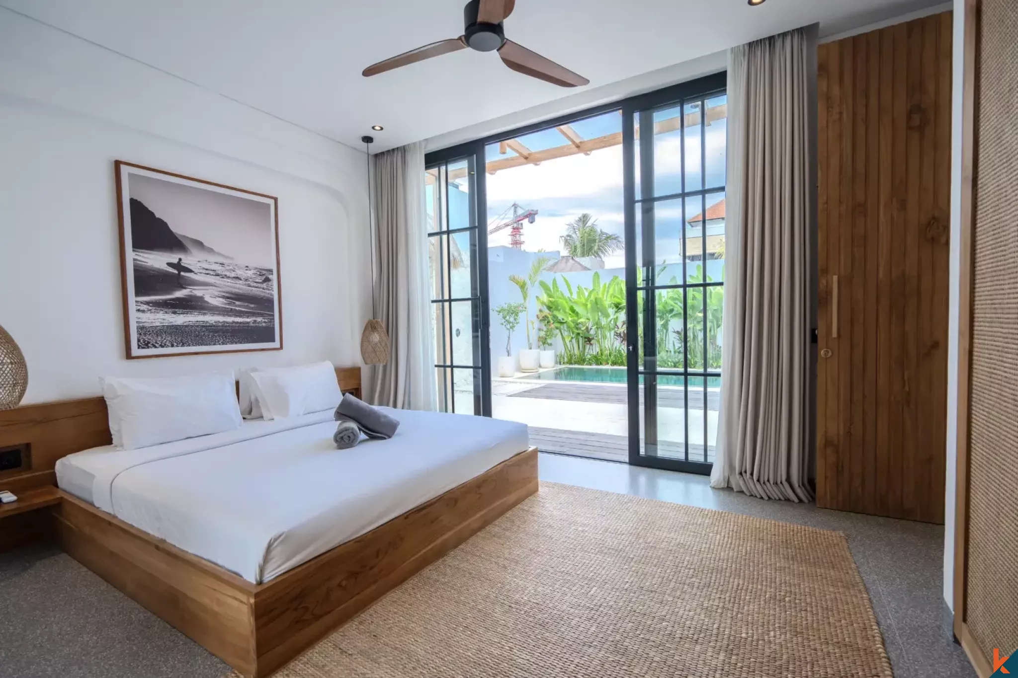 Vila mewah tiga kamar tidur untuk disewakan di Bingin
