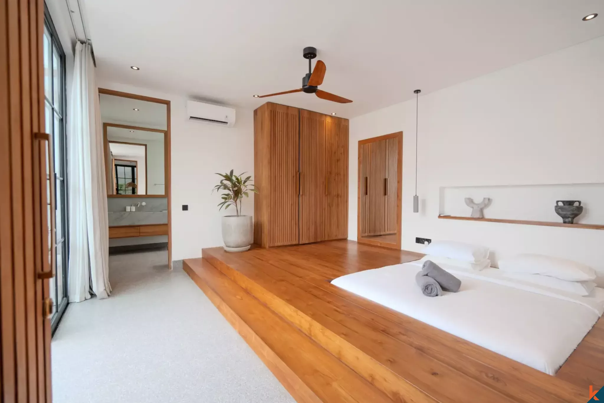 Vila mewah tiga kamar tidur untuk disewakan di Bingin