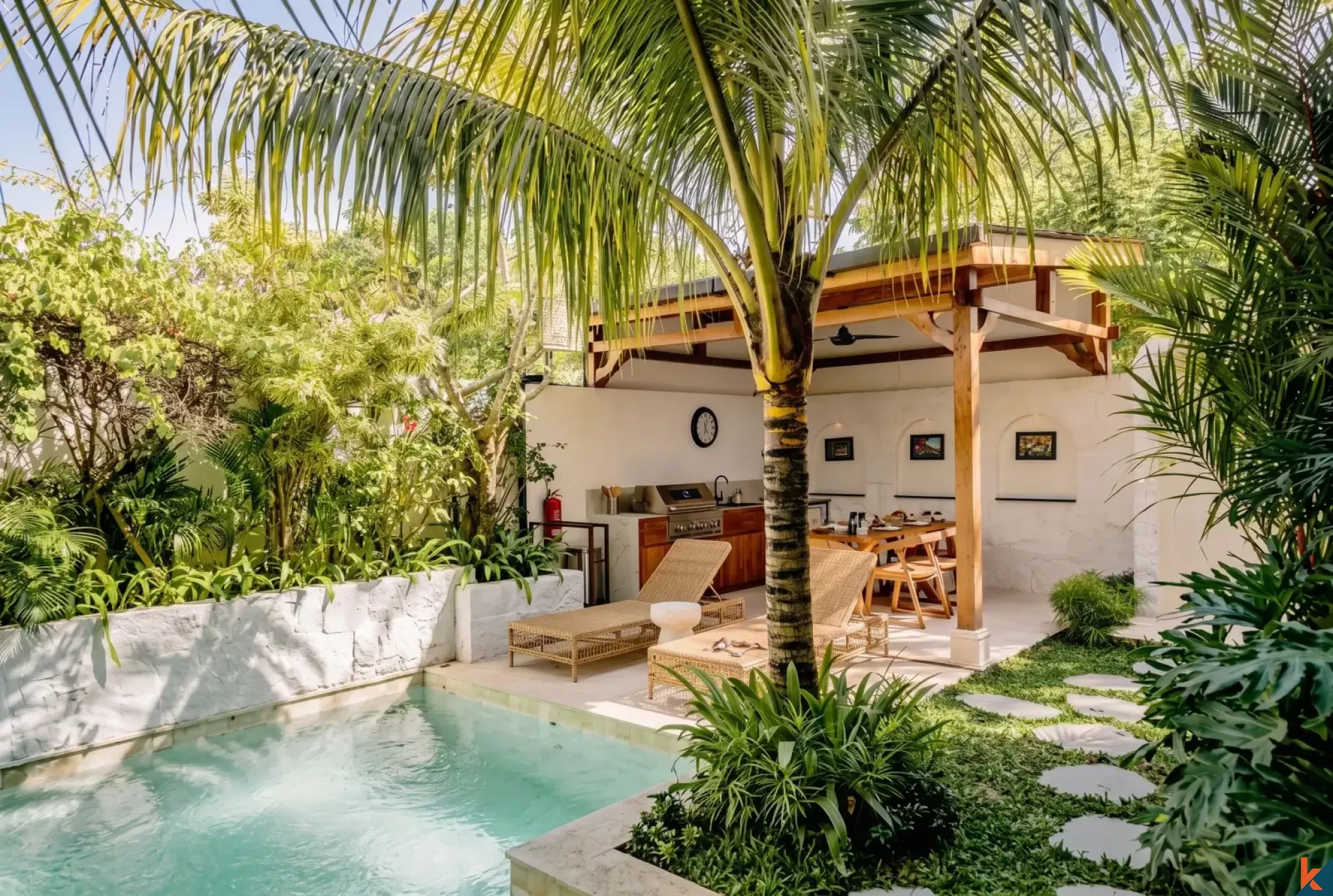 Vila Tiga Kamar Tidur Modern Dijual Dekat Pantai Nyang Nyang - Uluwatu