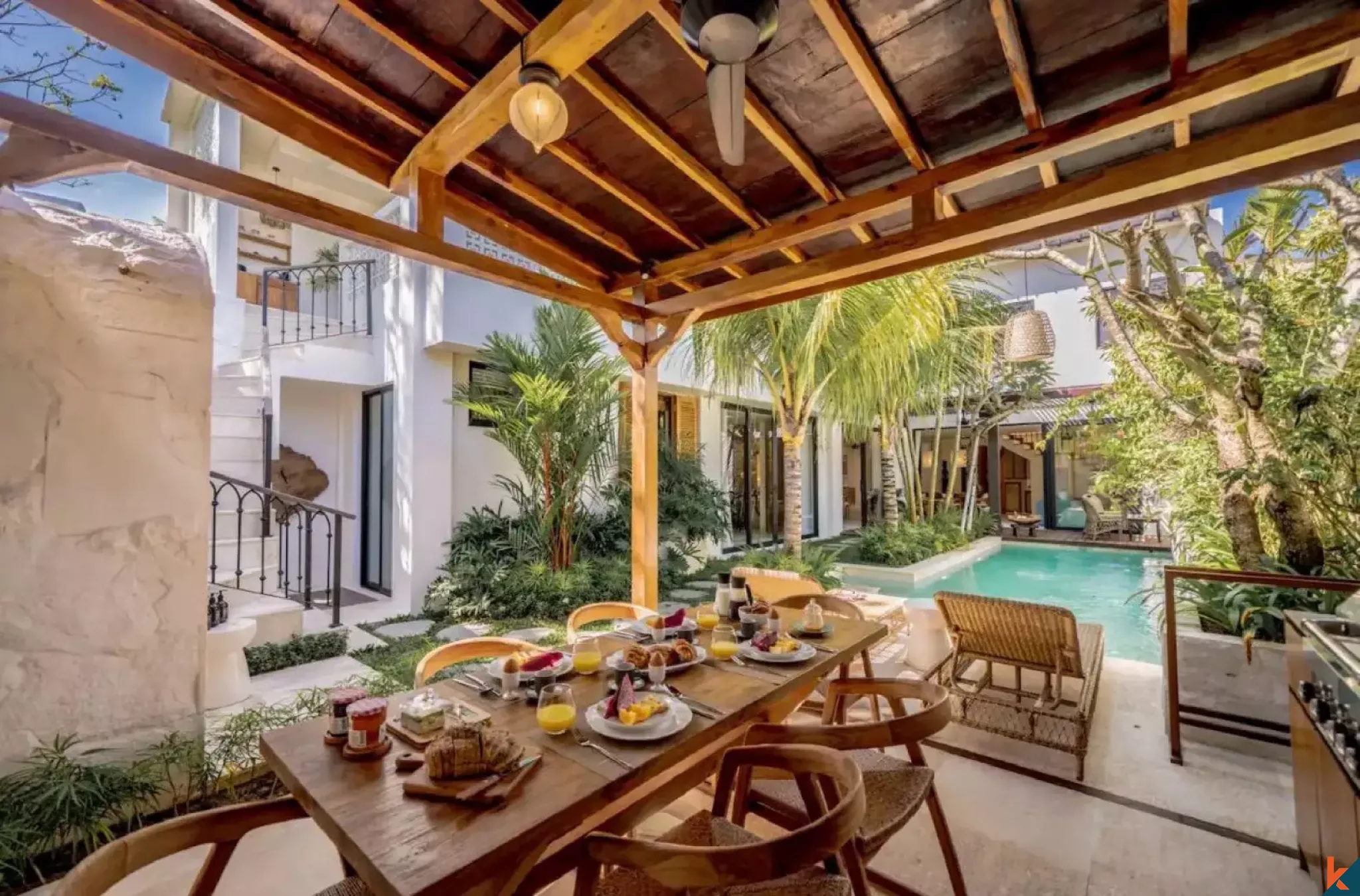 Vila Tiga Kamar Tidur Modern Dijual Dekat Pantai Nyang Nyang - Uluwatu