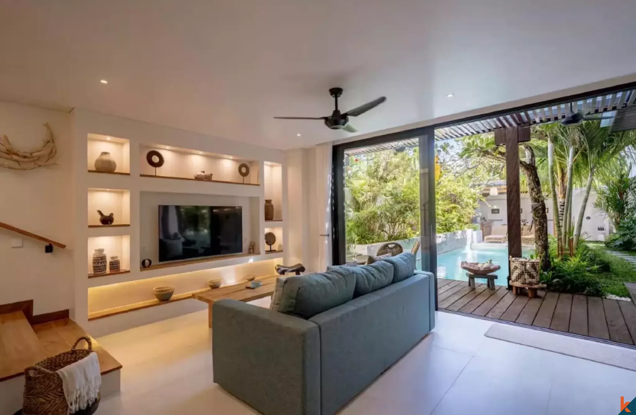 Vila Tiga Kamar Tidur Modern Dijual Dekat Pantai Nyang Nyang - Uluwatu