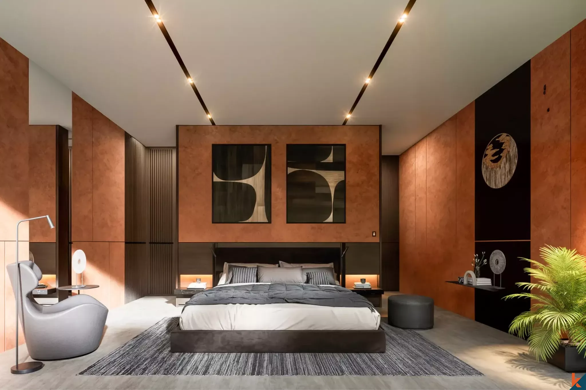 Propriété en location de haute qualité avec trois chambres à Sayan - Ubud (Livraison en septembre 2026)
