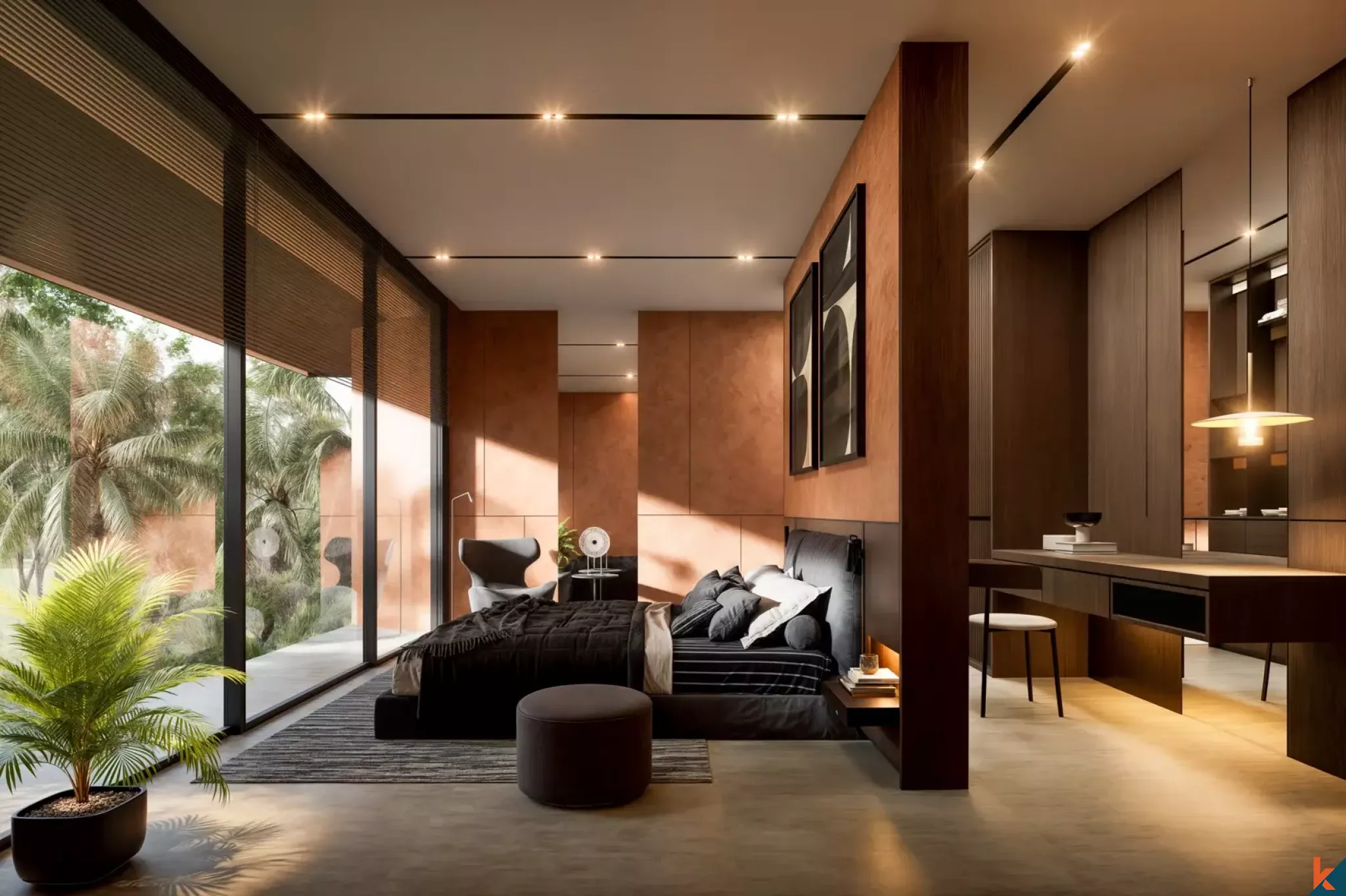 Propriété en location de haute qualité avec trois chambres à Sayan - Ubud (Livraison en septembre 2026)