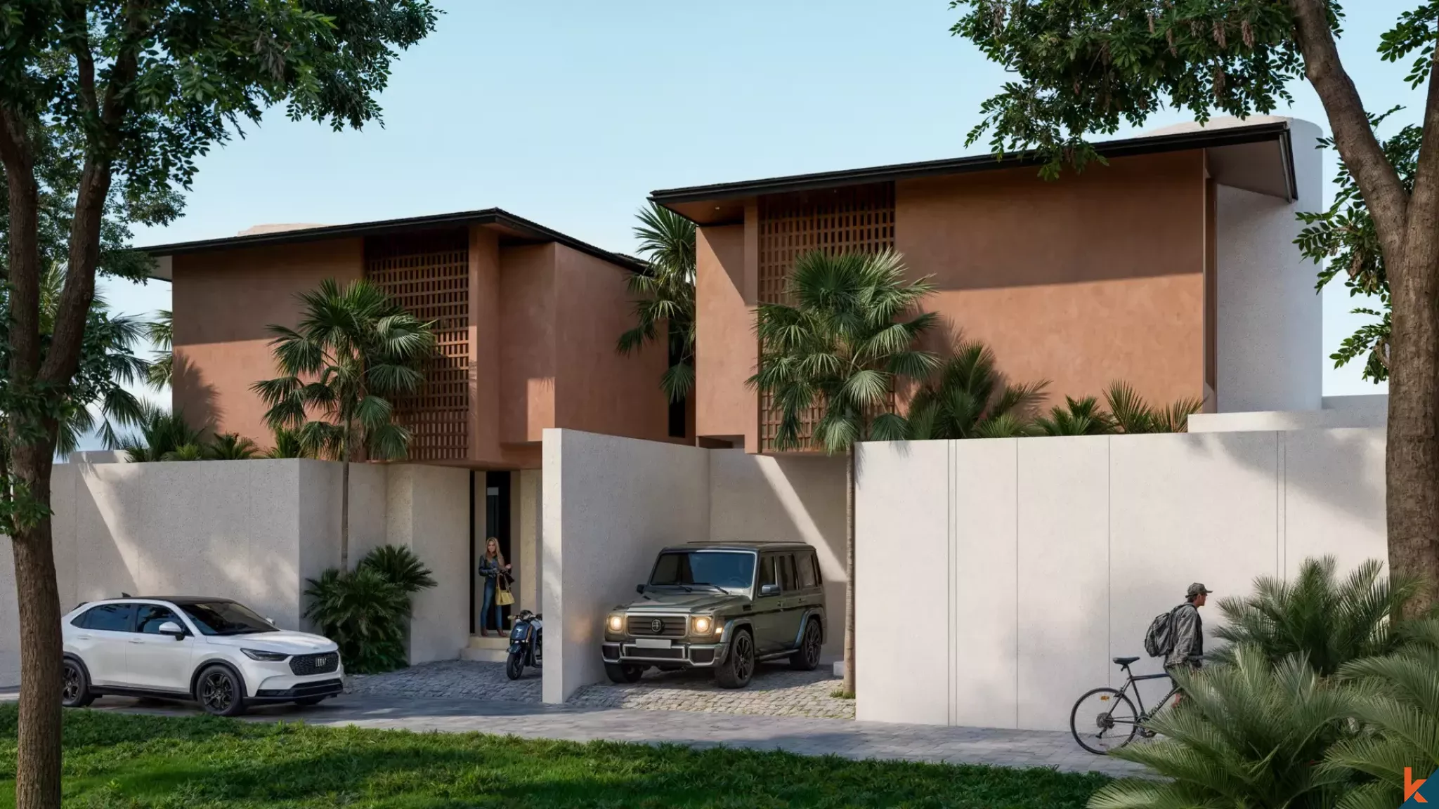 Propriété en location de haute qualité avec trois chambres à Sayan - Ubud (Livraison en septembre 2026)