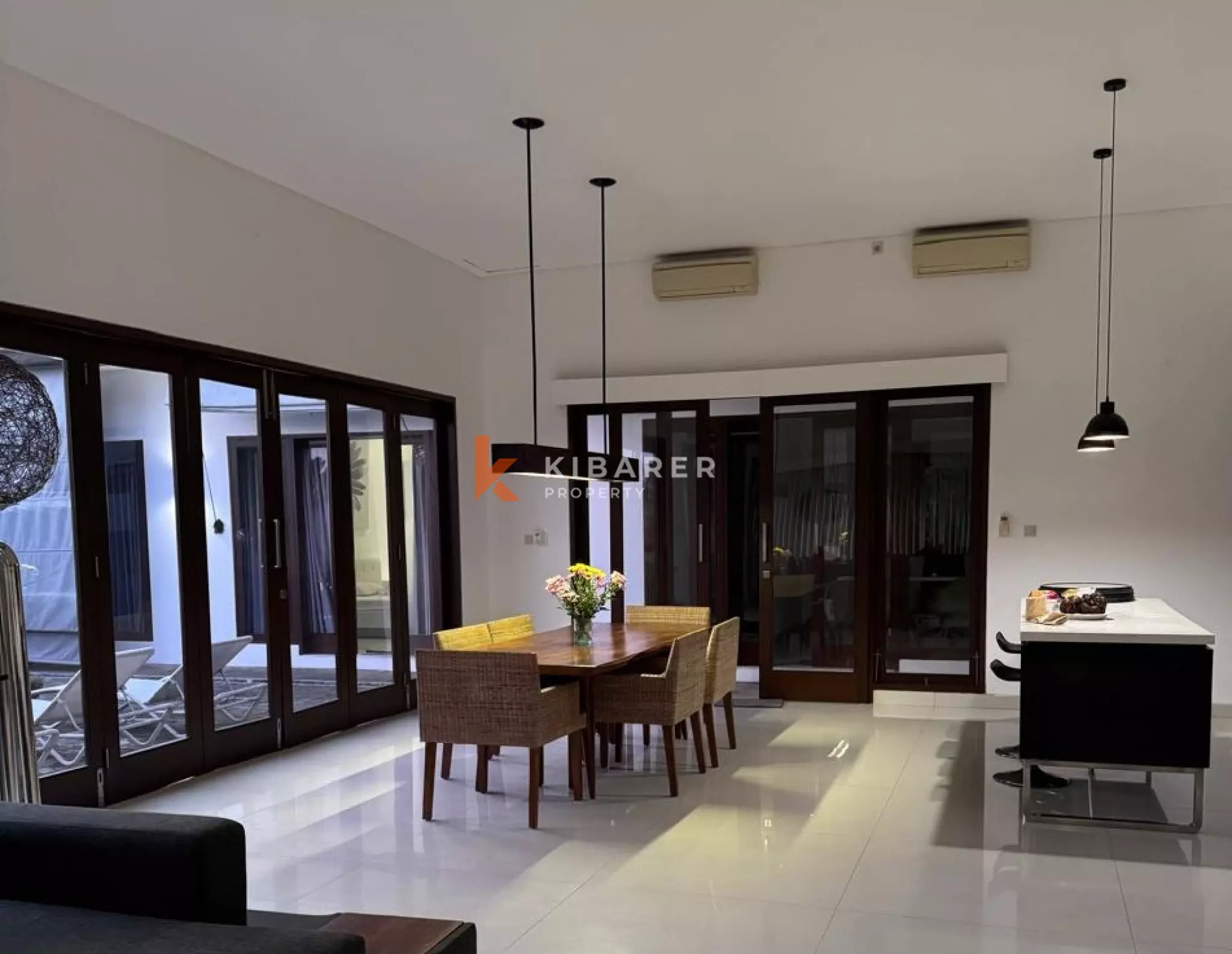 Charming Two-Bedroom Villa with Office and Enclosed Living in Tumbak Bayuh