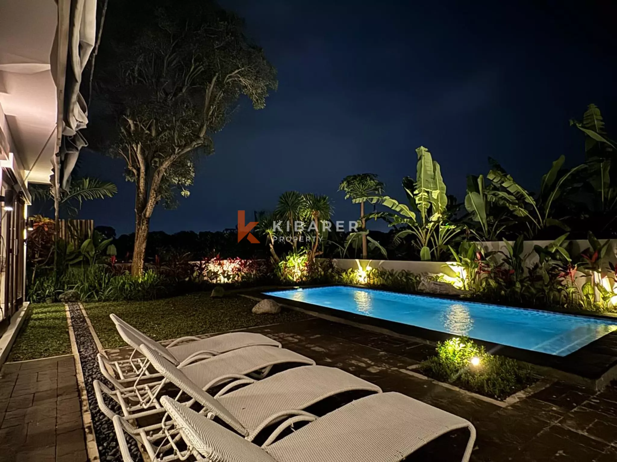 Charming Two-Bedroom Villa with Office and Enclosed Living in Tumbak Bayuh