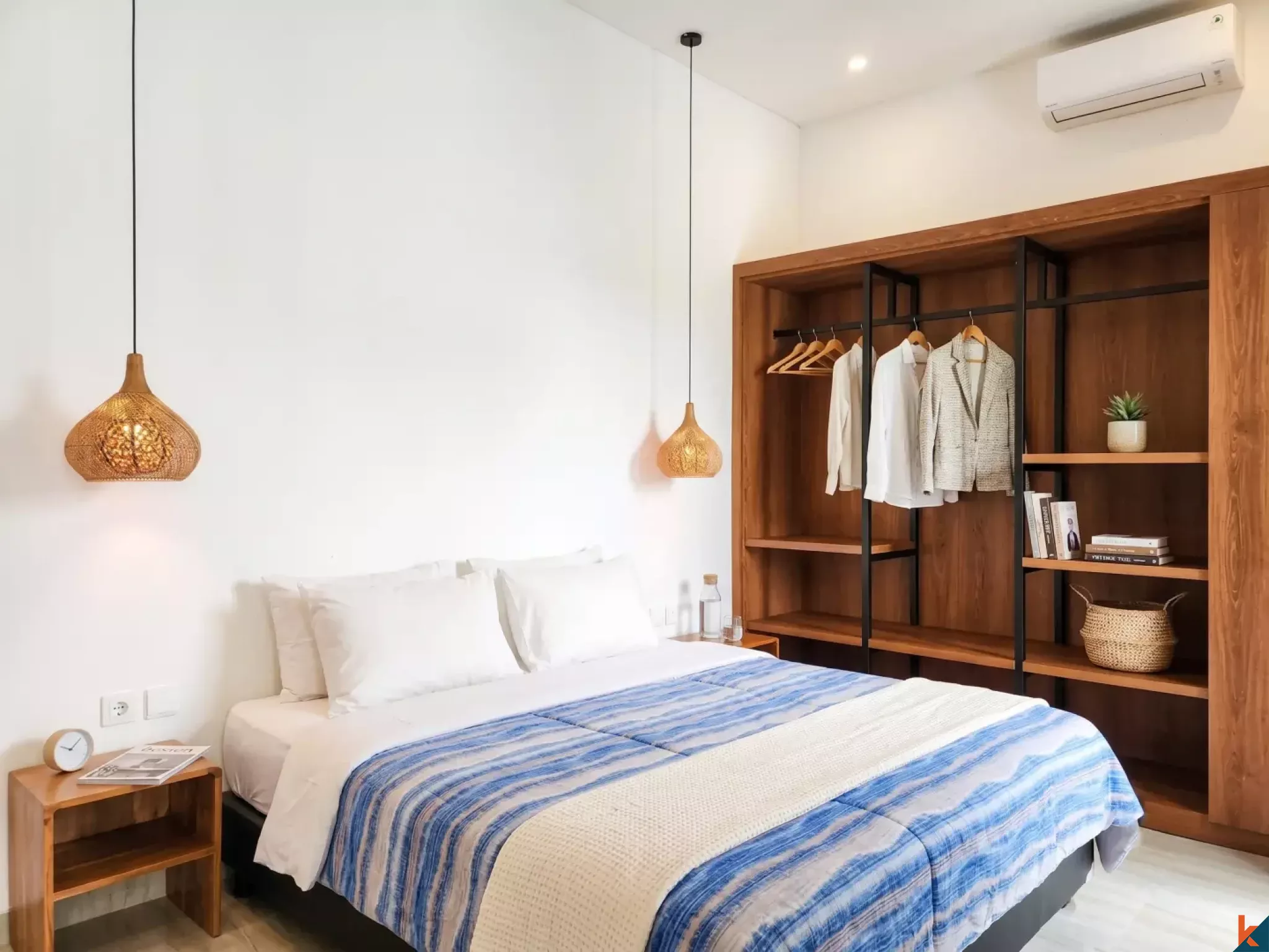 Penginapan Tenang Dua Kamar Tidur dengan Hak Sewa di Ubud - Sayan