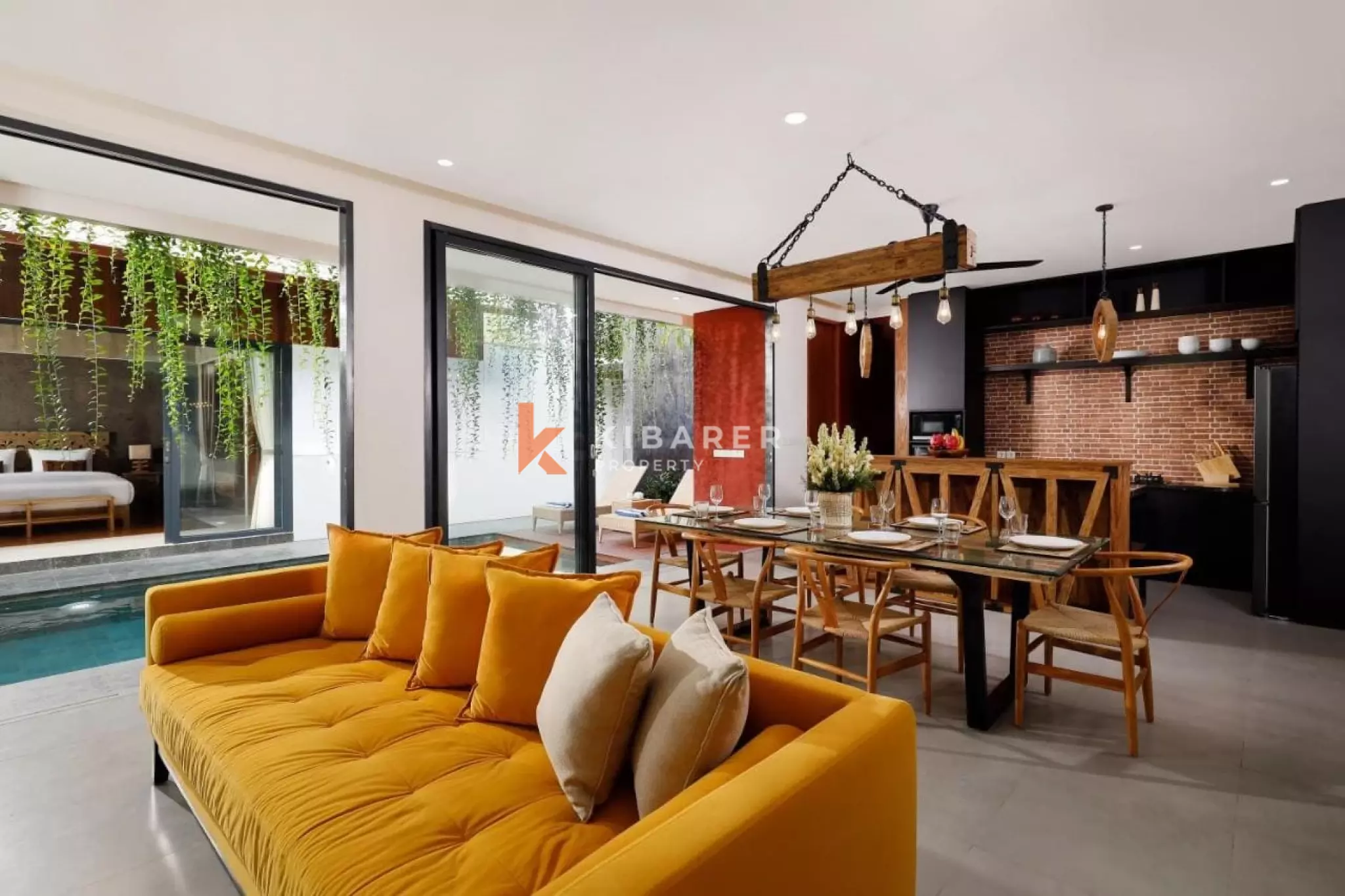 Modern Two-Story Three-Bedroom Villa with Private Pool in Canggu
