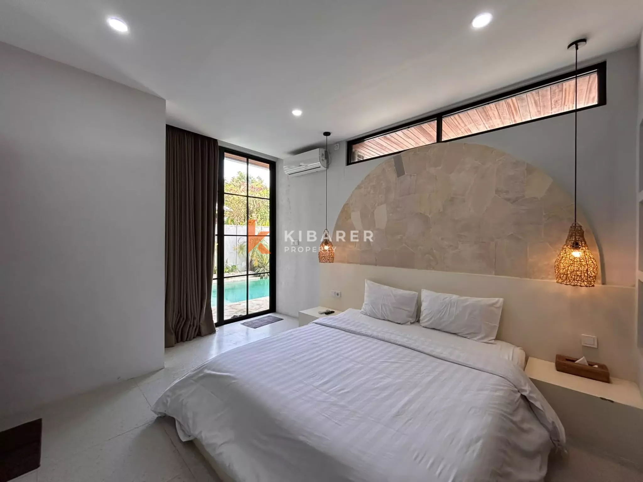 Contemporary Three-Bedroom Villa with Private Pool in Tumbak Bayuh