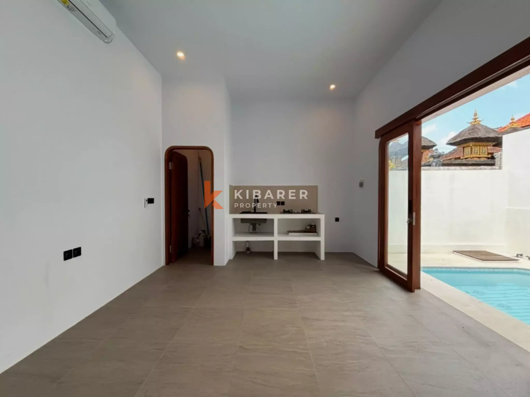 Private Two Bedroom Unfurnished Villa Near Pererenan Area