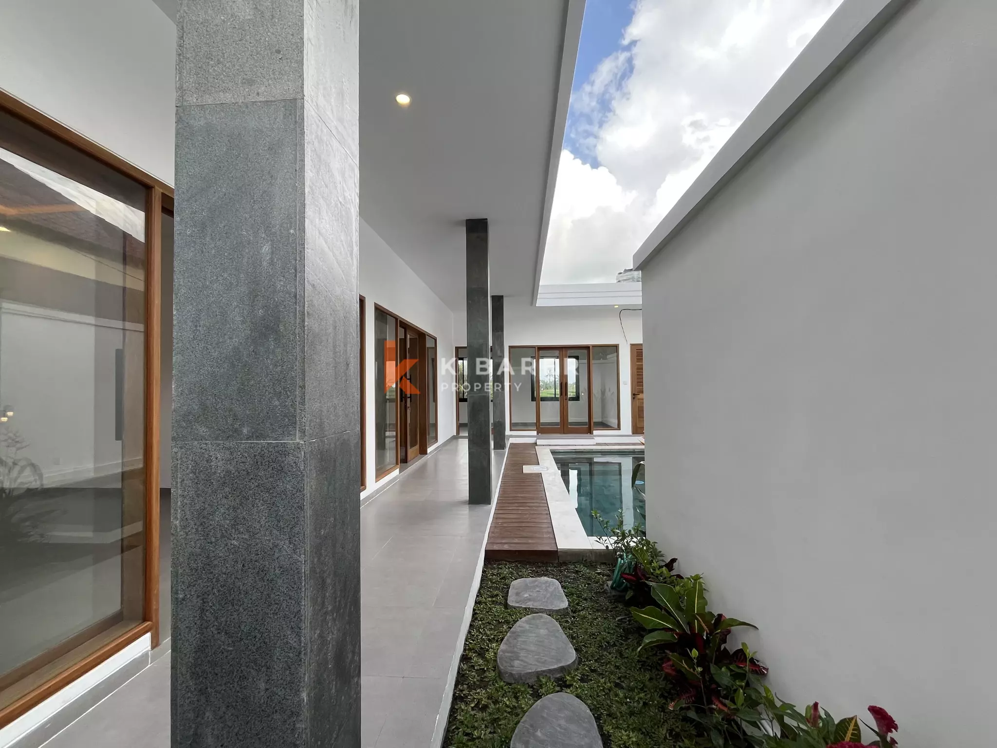 Affordable Two-Bedroom Unfurnished Villa with Beautiful Rice Terrace View in Cepaka