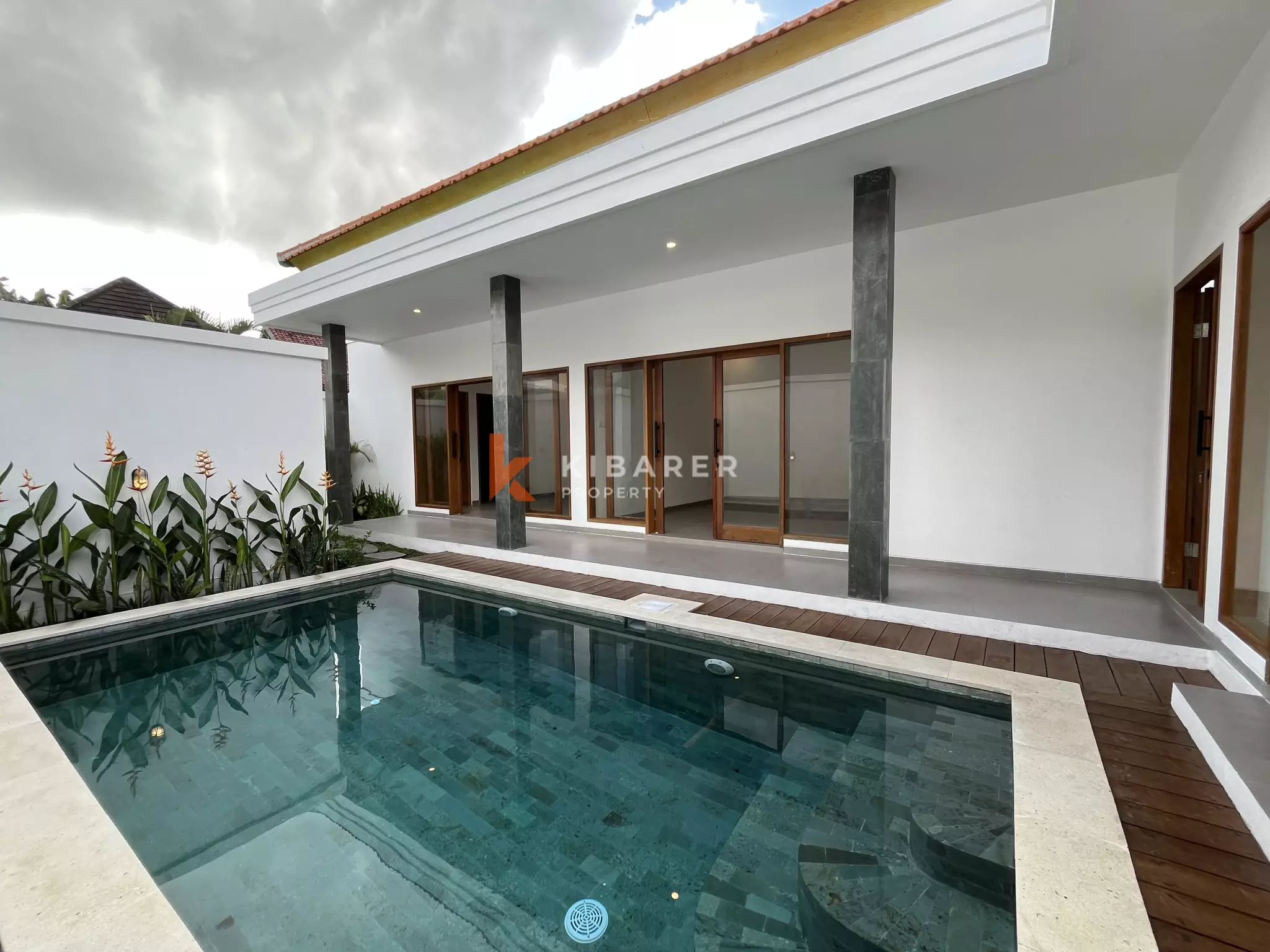 Affordable Two-Bedroom Unfurnished Villa with Beautiful Rice Terrace View in Cepaka