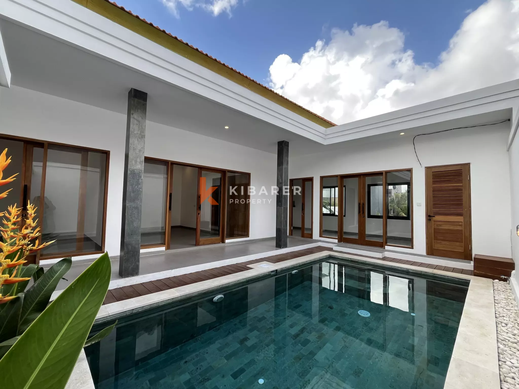 Affordable Two-Bedroom Unfurnished Villa with Beautiful Rice Terrace View in Cepaka