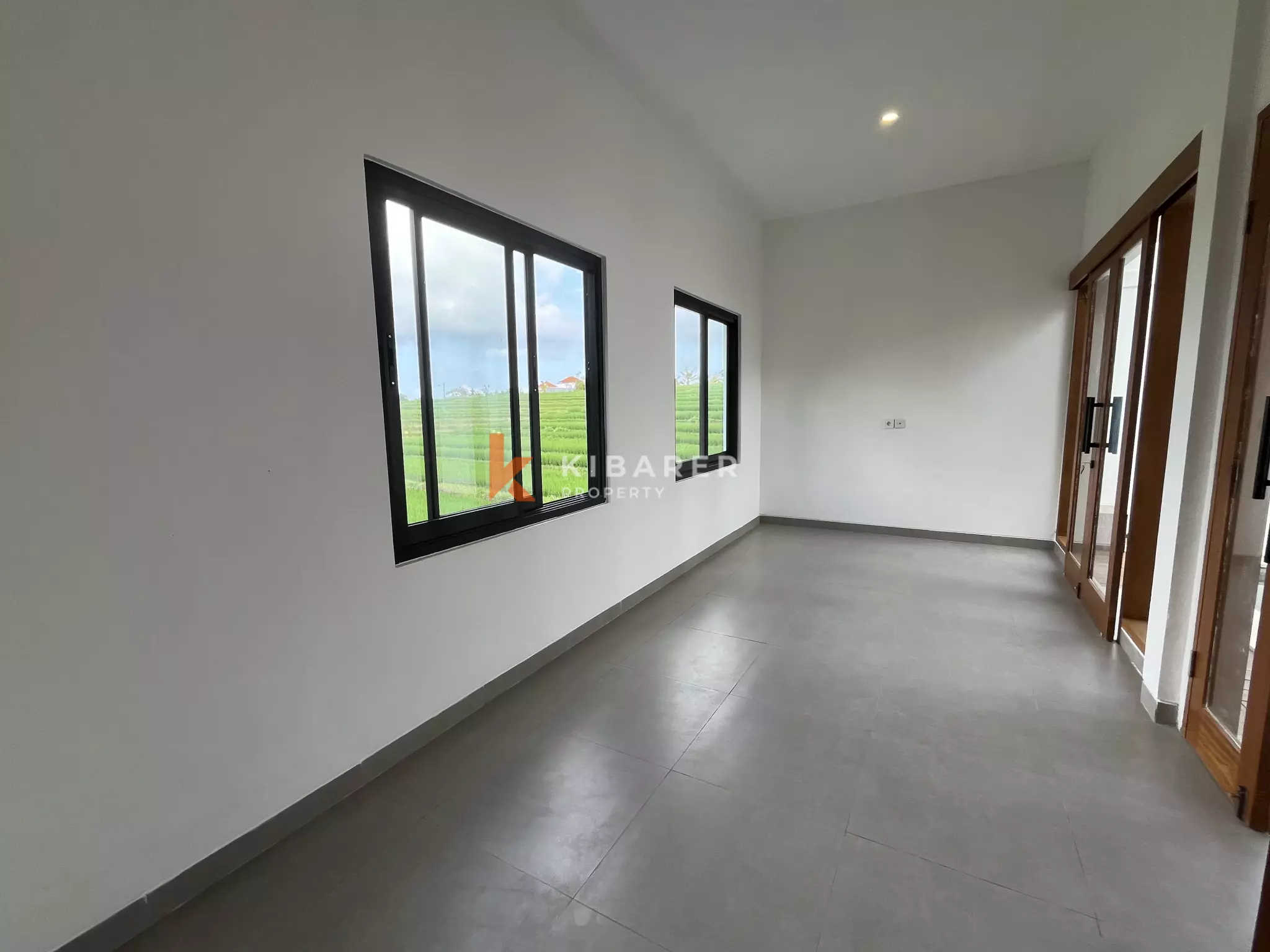 Affordable Two-Bedroom Unfurnished Villa with Beautiful Rice Terrace View in Cepaka