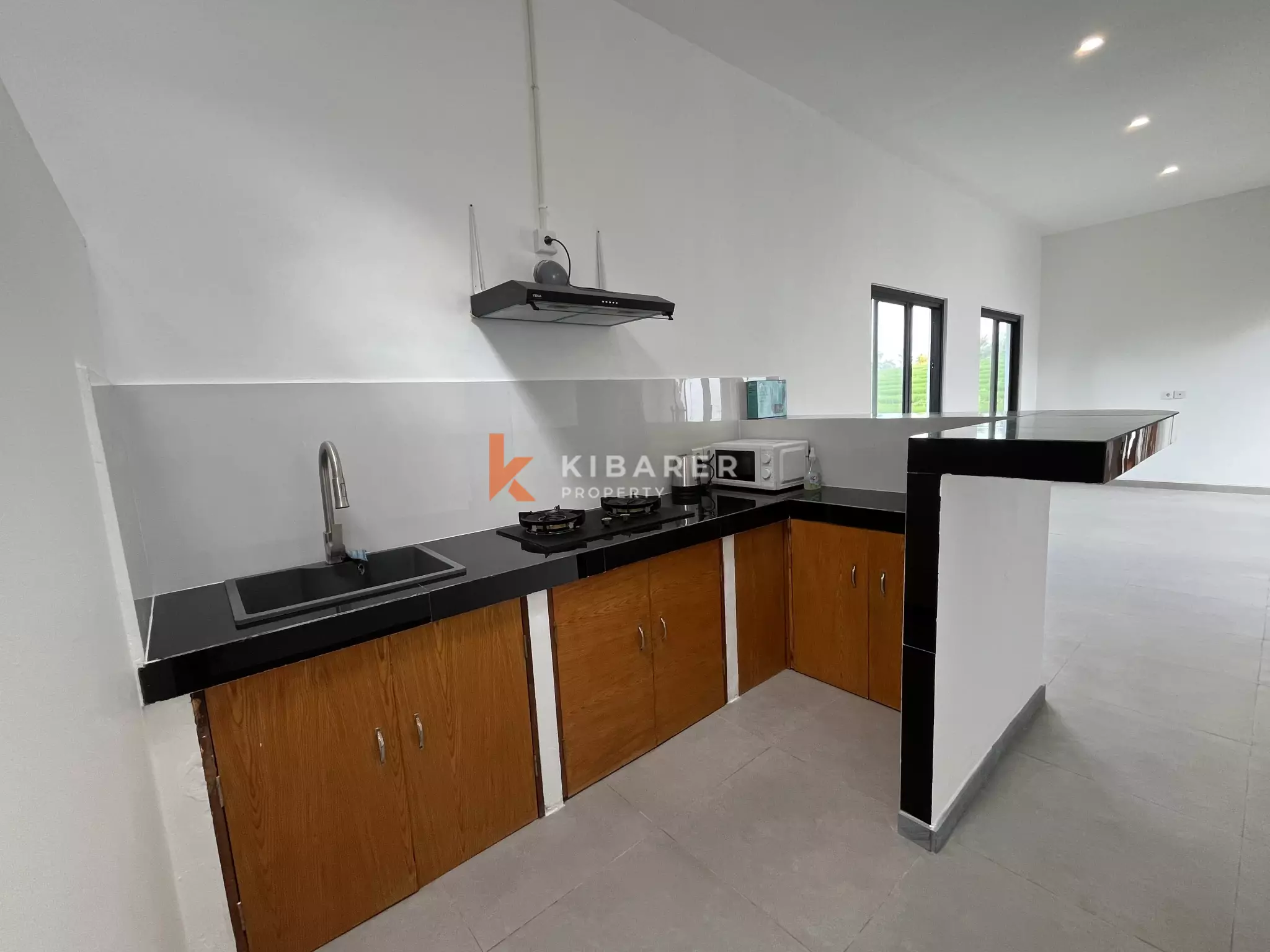 Affordable Two-Bedroom Unfurnished Villa with Beautiful Rice Terrace View in Cepaka