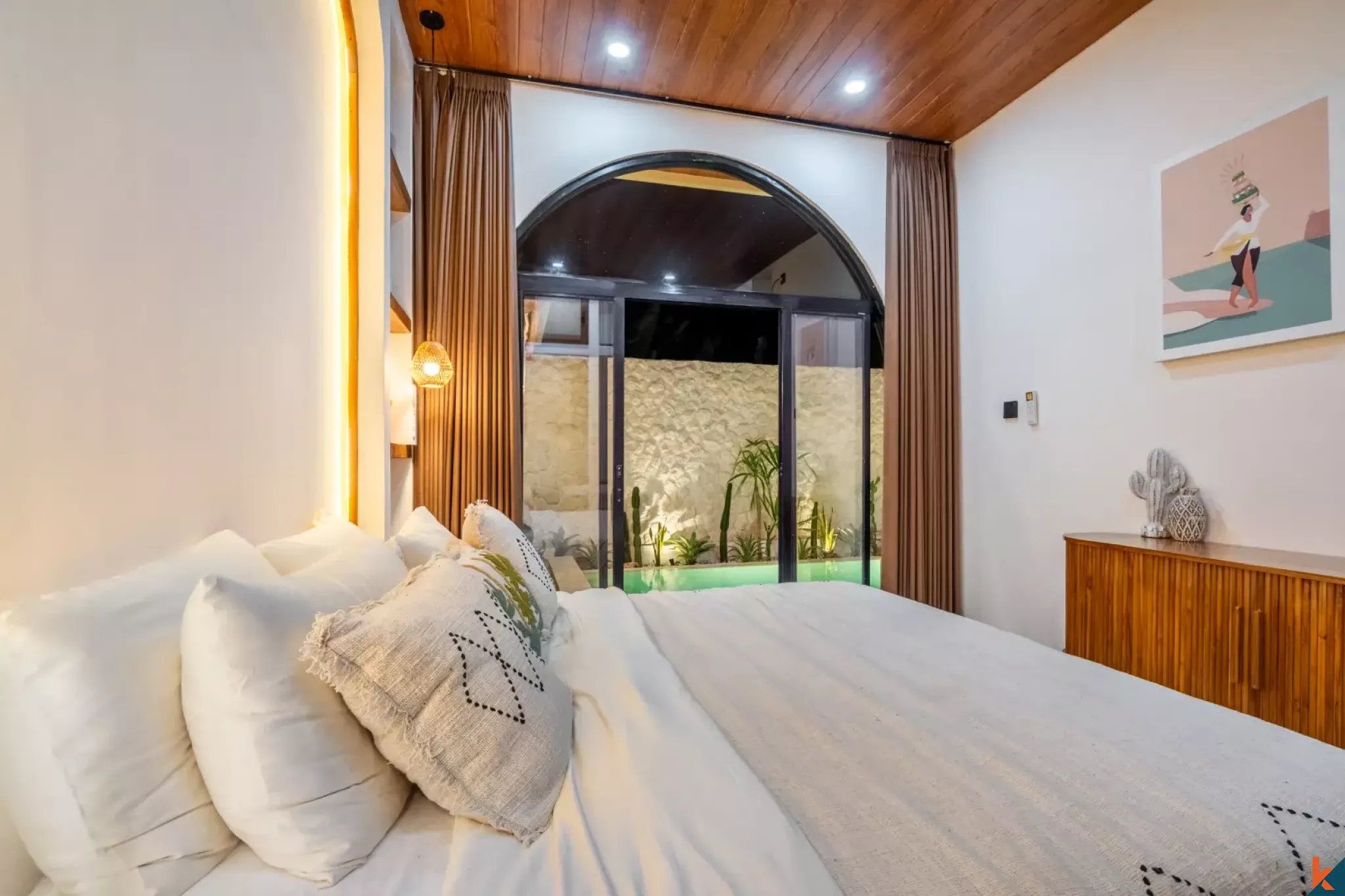 Mediterranean-Inspired Two Bedroom Leasehold Villa in Fashionable Ungasan