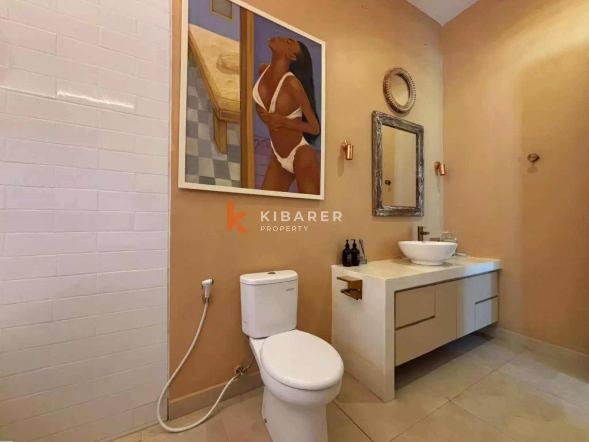 Villa paisible de deux chambres avec espace de vie fermé à Umalas