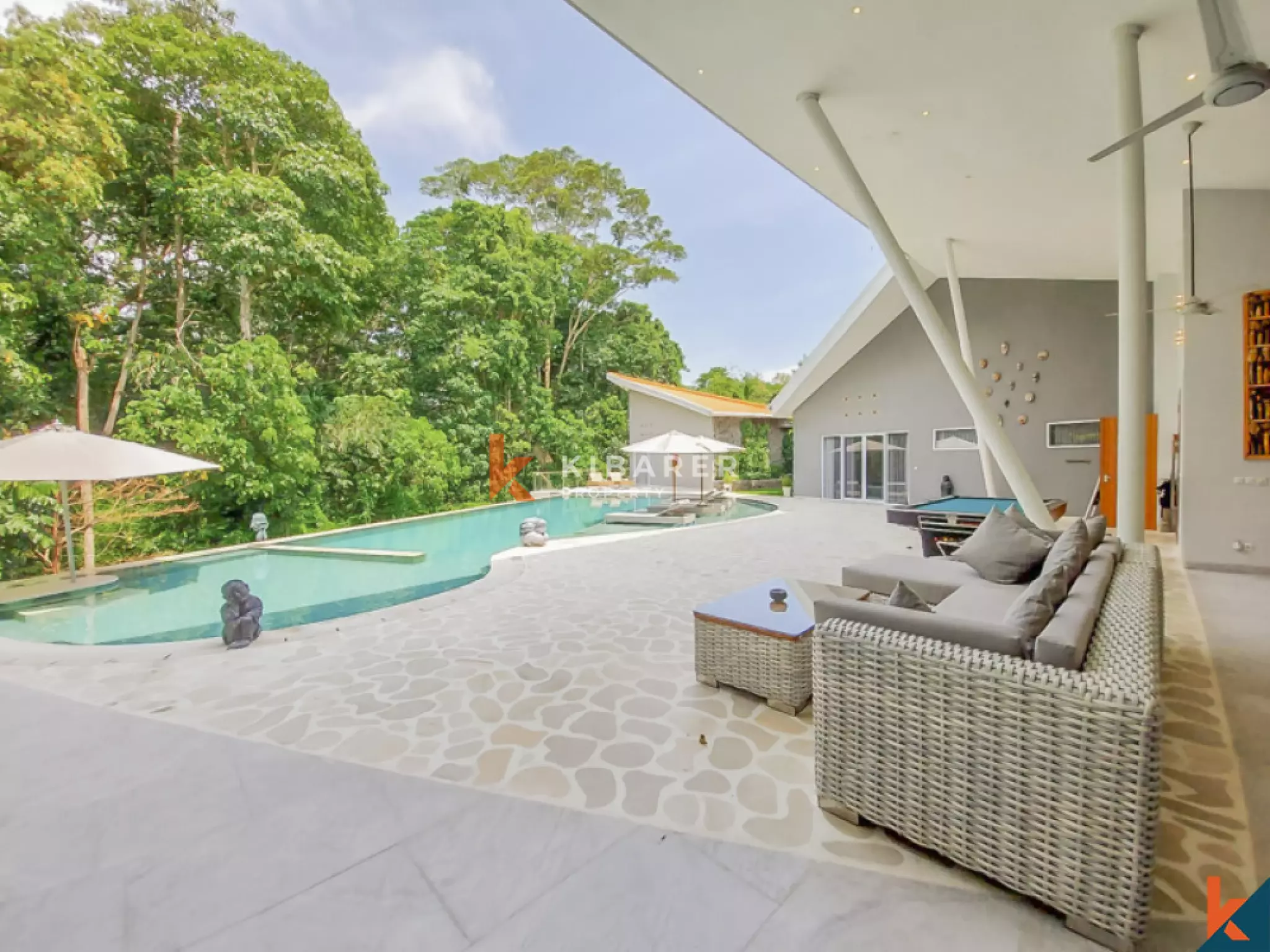 Charming Modern Four Bedrooms Villa for Rent in Umalas