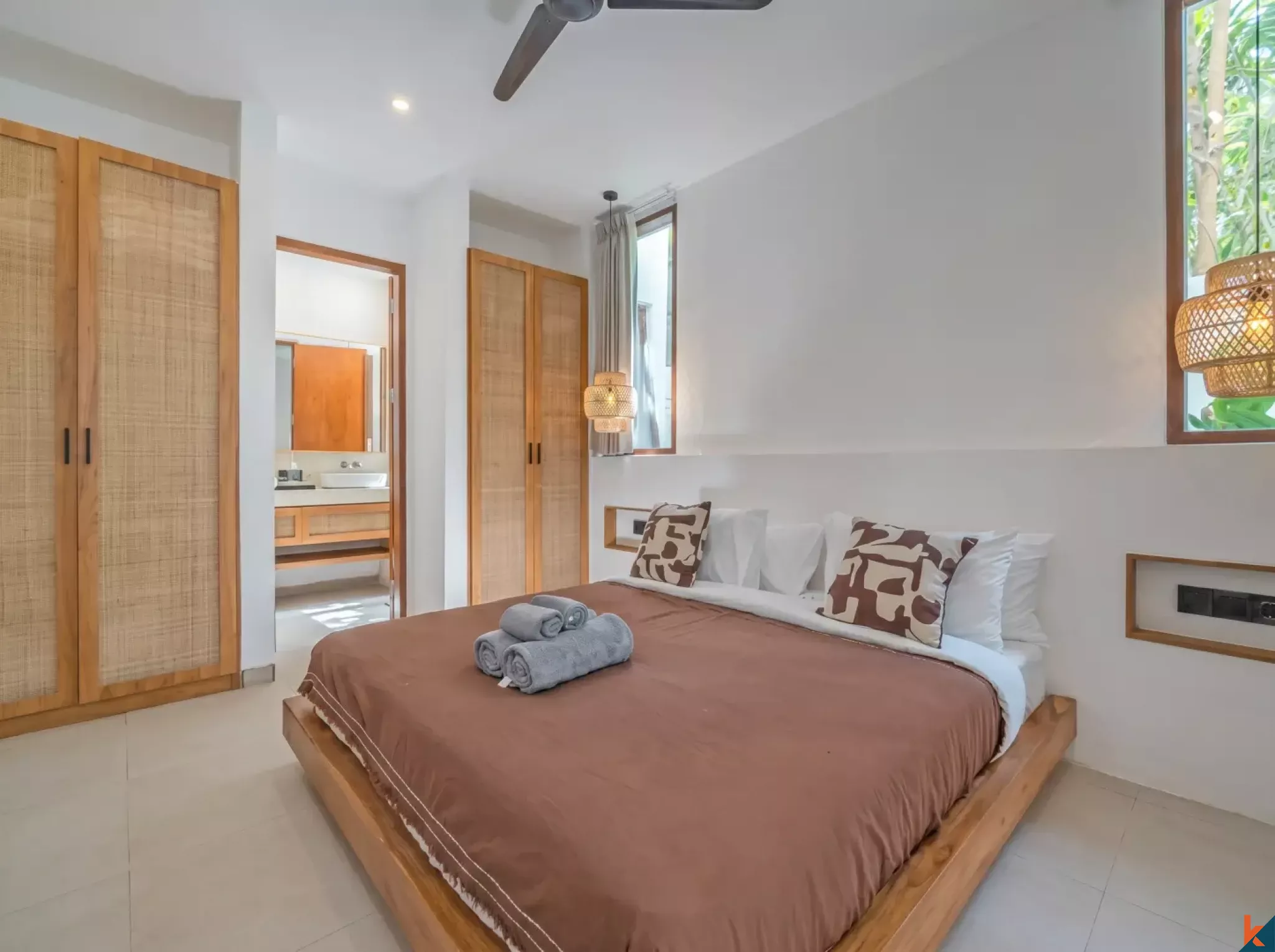 Élégante maison méditerranéenne de trois chambres à louer à Nyang Nyang