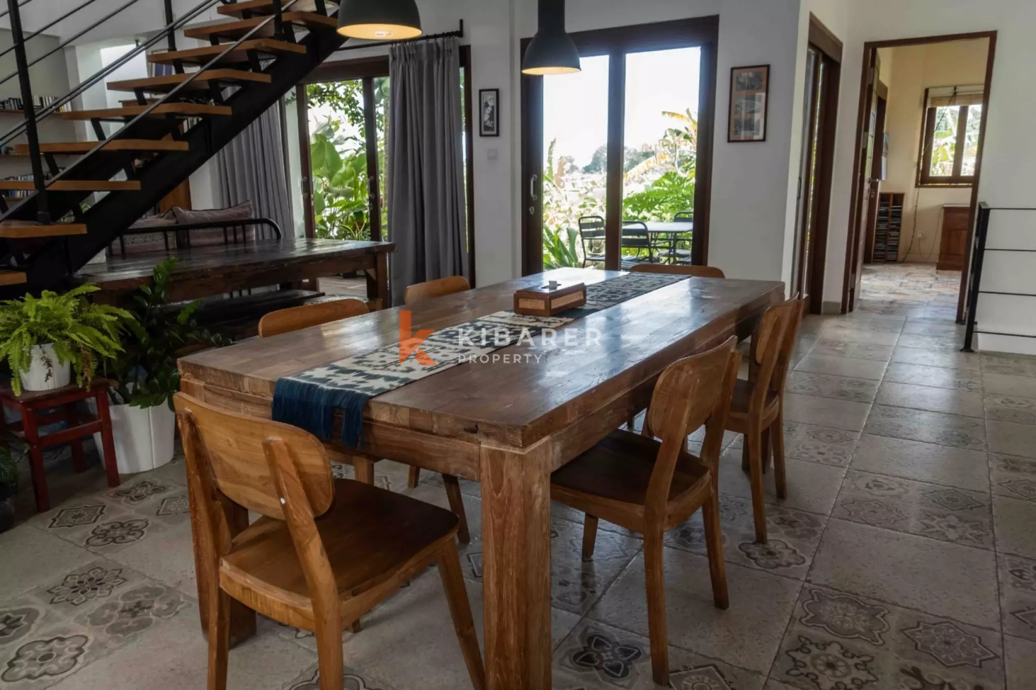 Beautiful Four Bedroom Tropical House Surrounded by Nature in Buduk