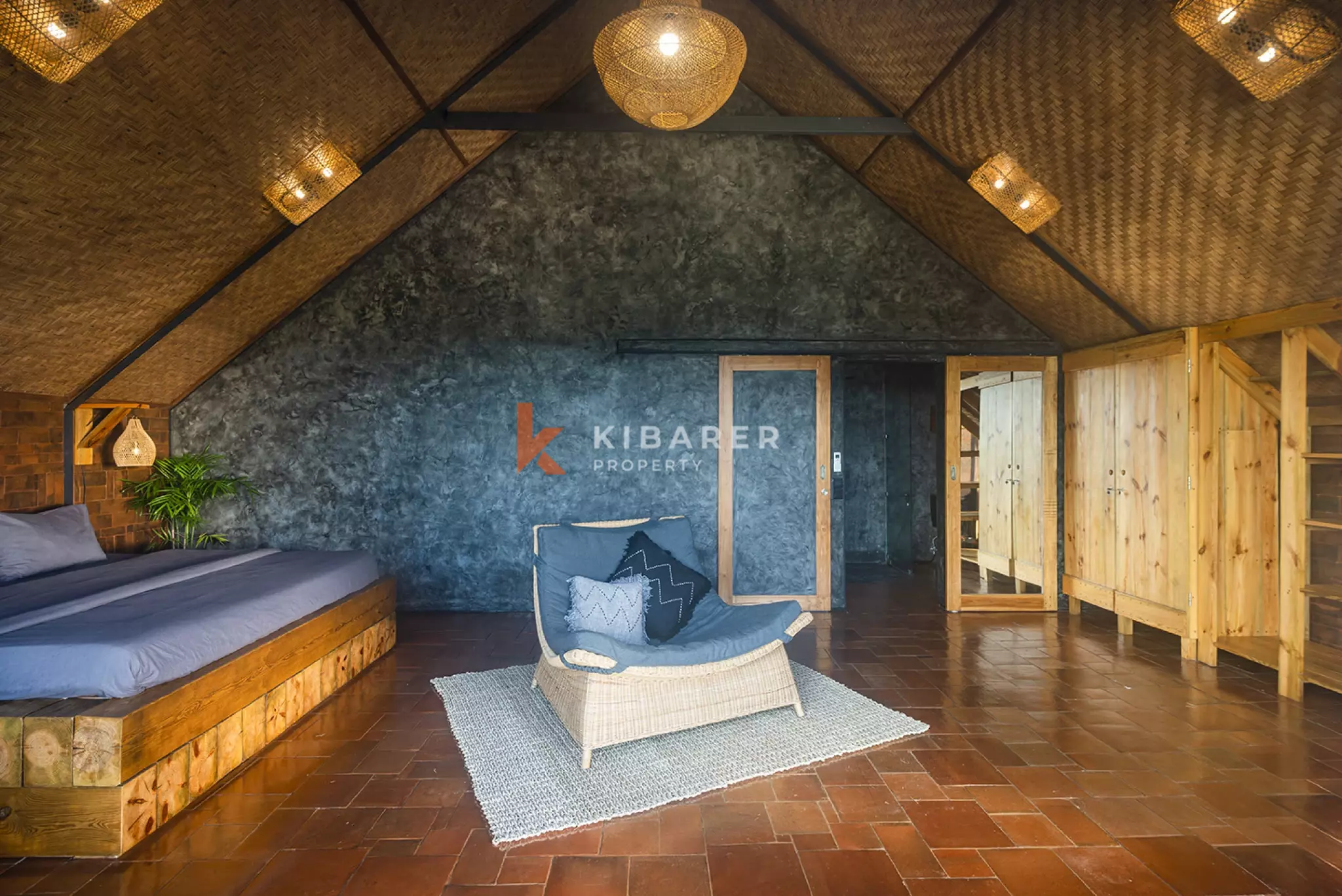 Elegant Two-Level Three-Bedroom Enclosed Living Villa with Private Pool in Tabanan