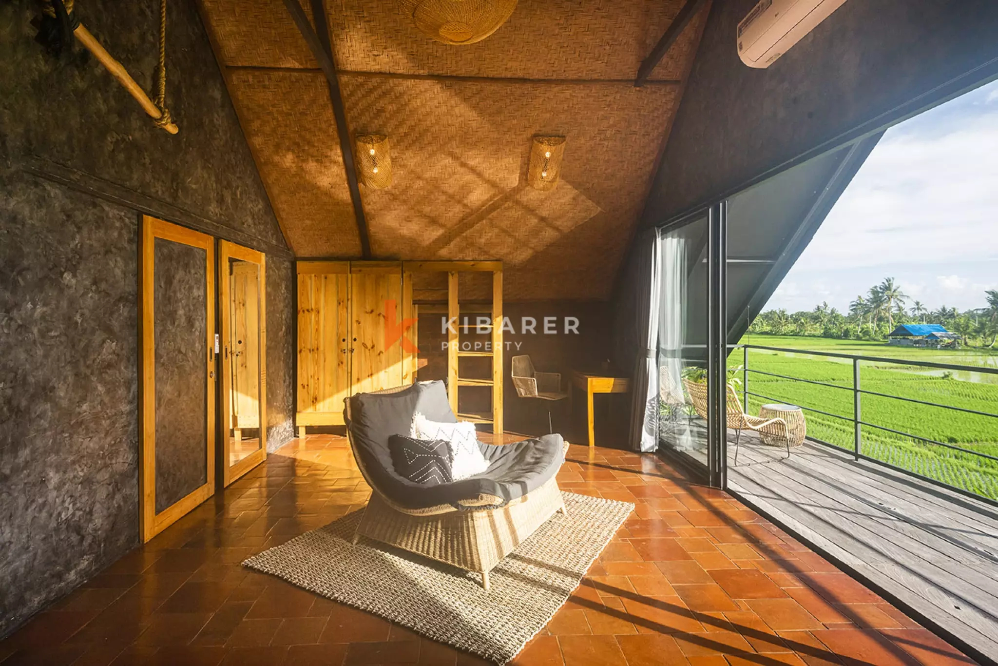 Elegant Two-Level Three-Bedroom Enclosed Living Villa with Private Pool in Tabanan