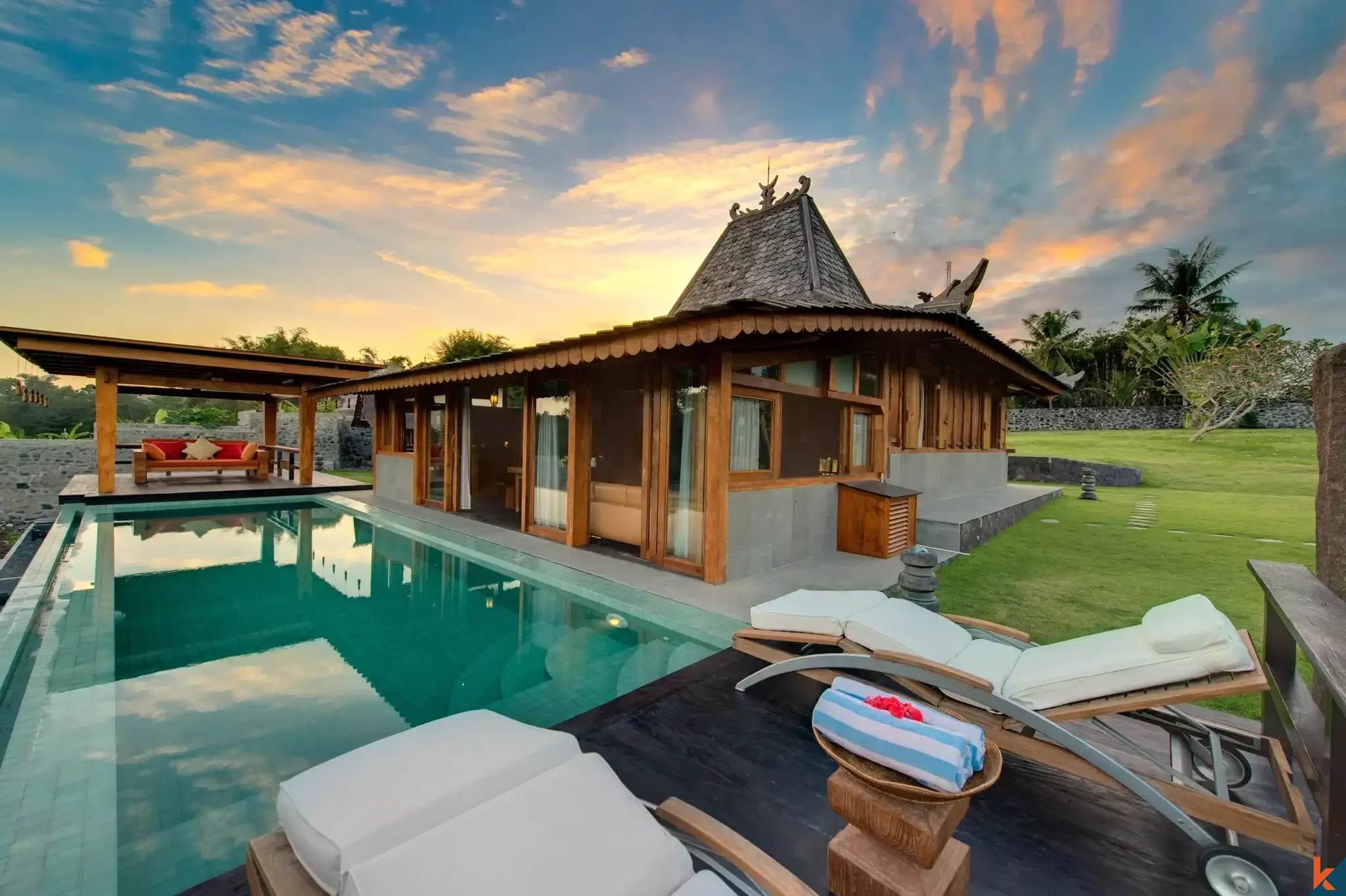 Exquise propriété privée unique en son genre à vendre à Kediri - Tabanan
