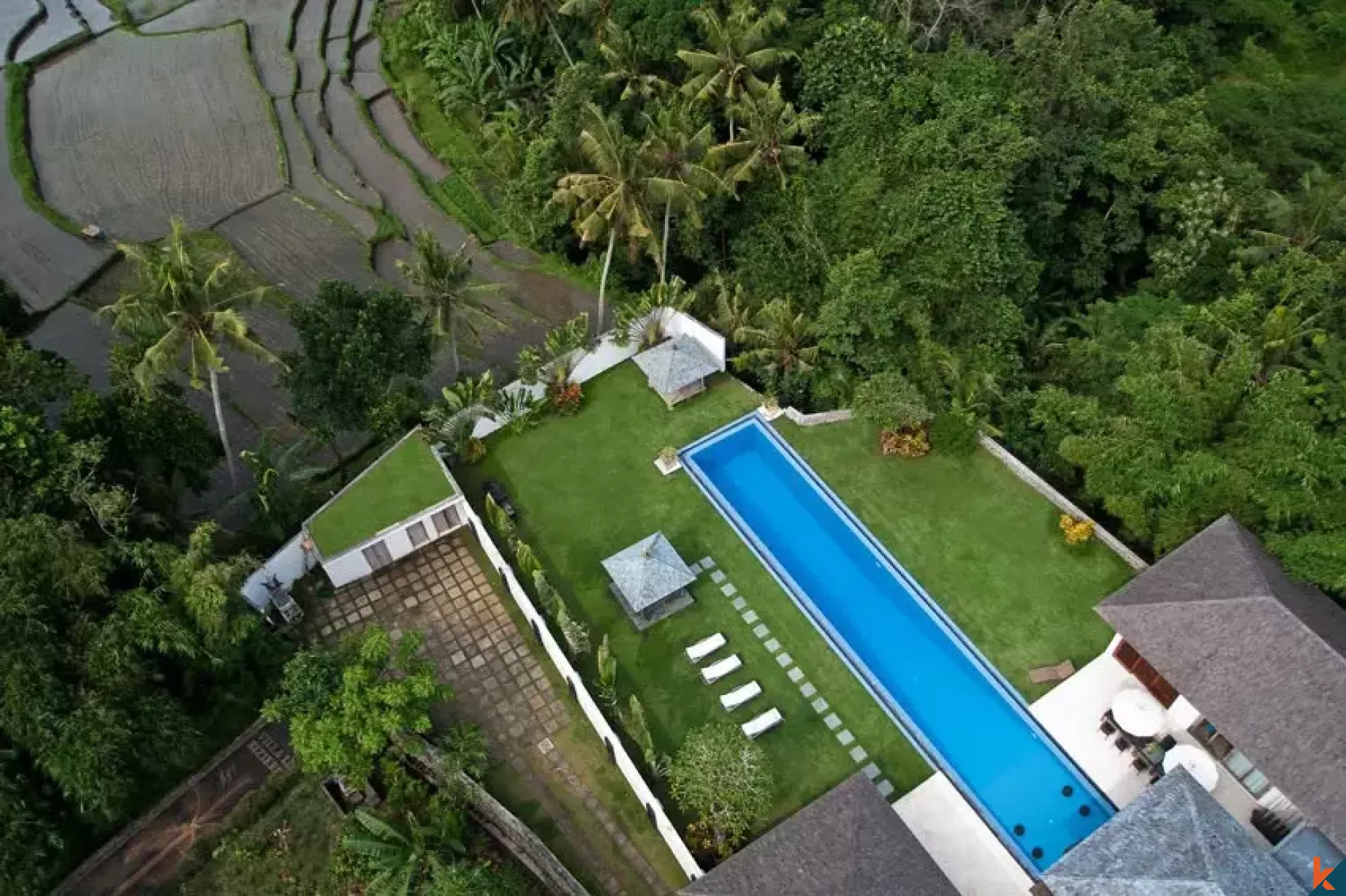 Exquise propriété privée unique en son genre à vendre à Kediri - Tabanan