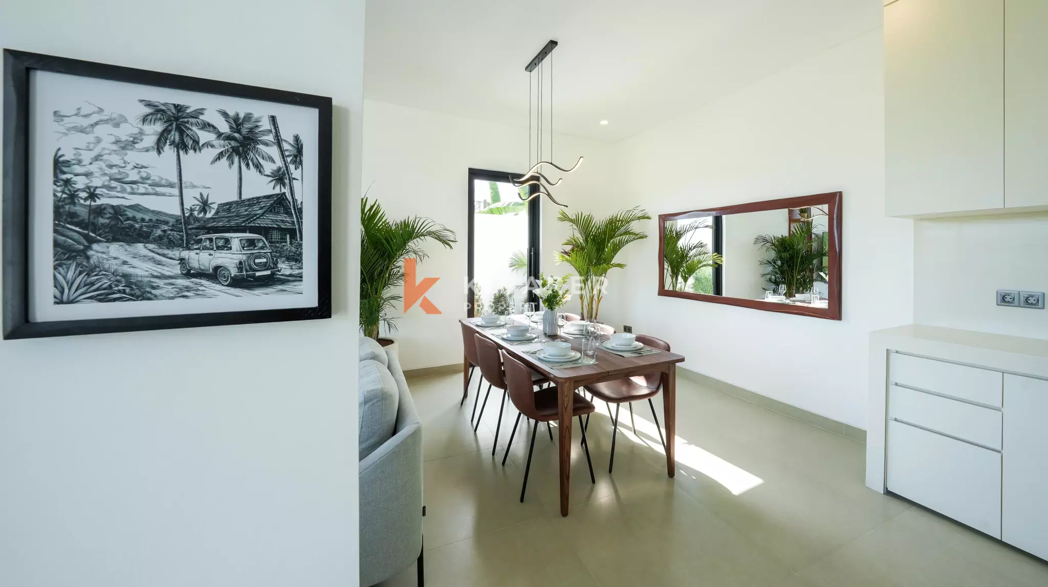 Spacieuse villa de trois chambres avec vue panoramique à Cepaka