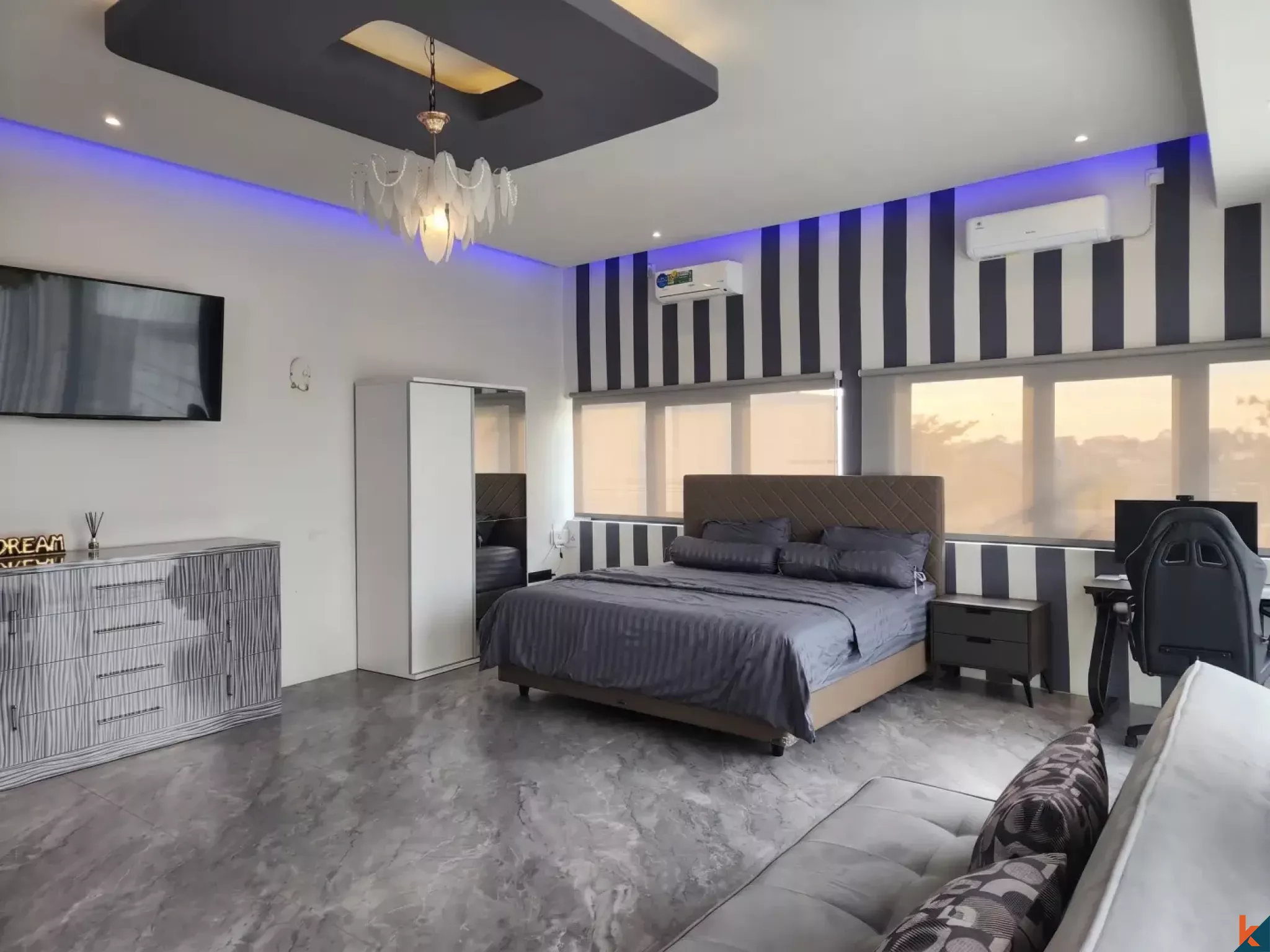 Properti Freehold Premium Empat Kamar Tidur Dijual di Ungasan