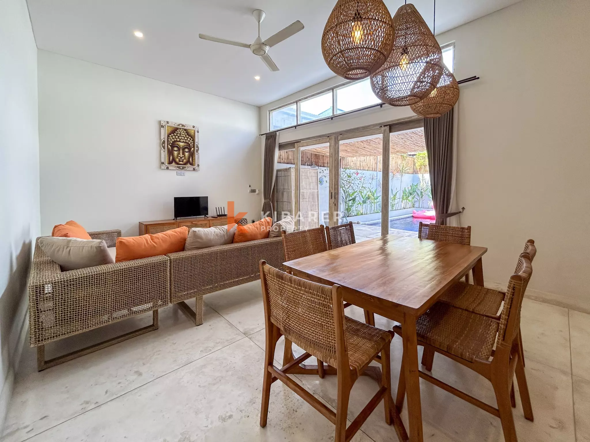 Charming Two-Bedroom Family Villa with Private Pool in Umalas