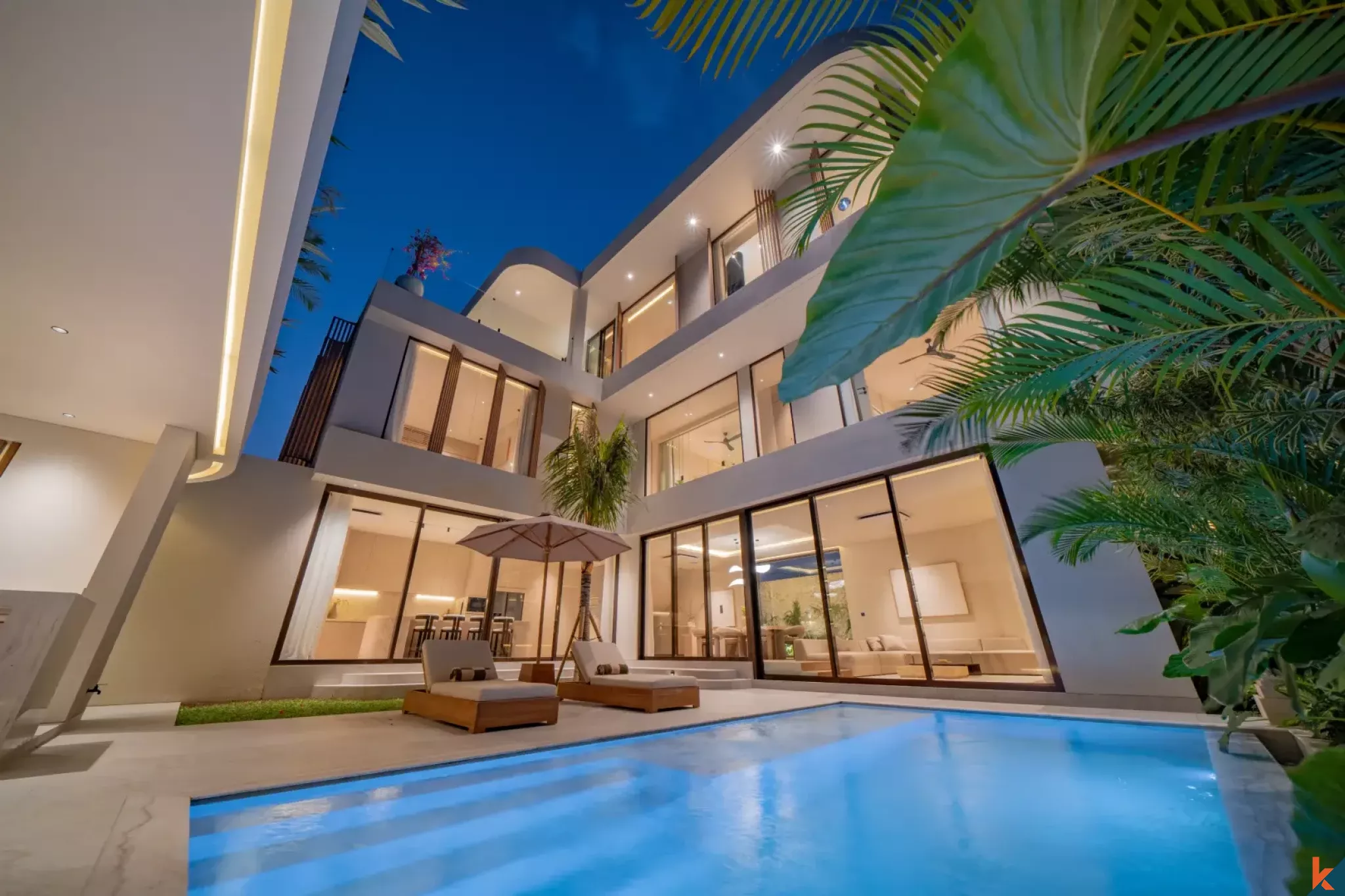 Luxury Four Bedroom Ocean View Leasehold Villa in Seseh
