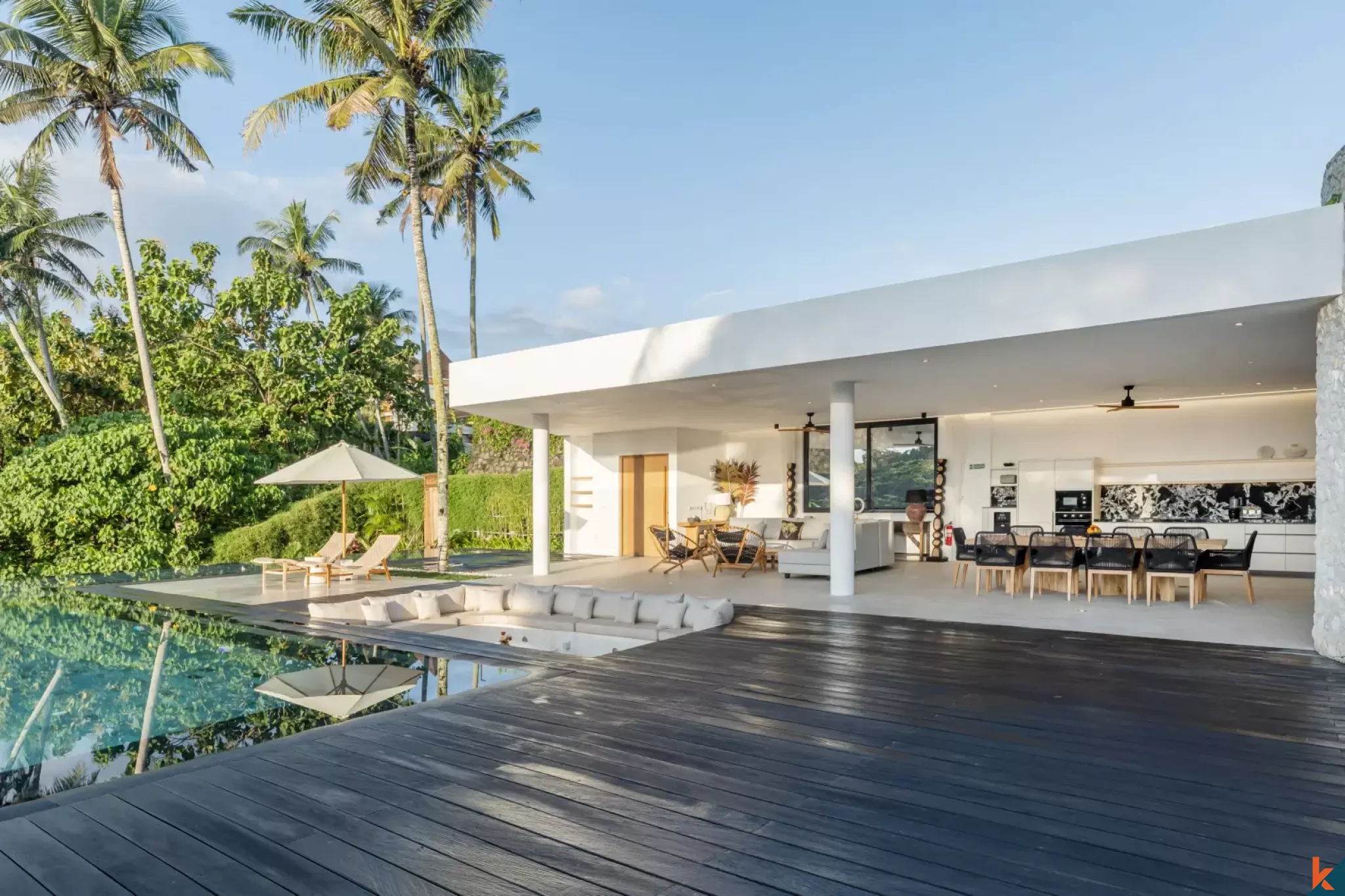 Luxury Four Bedroom Leasehold Property with Jungle Canyon Views in Ubud
