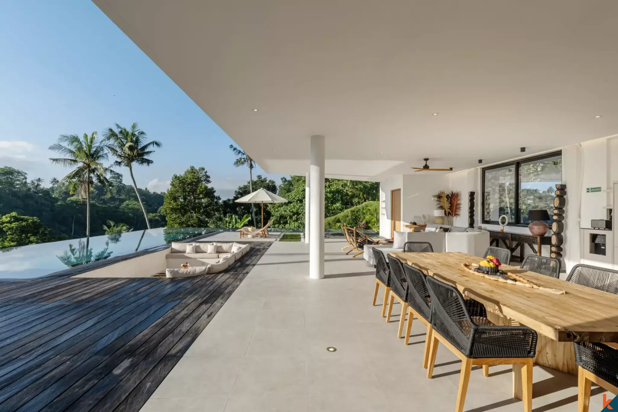 Luxury Four Bedroom Leasehold Property with Jungle Canyon Views in Ubud
