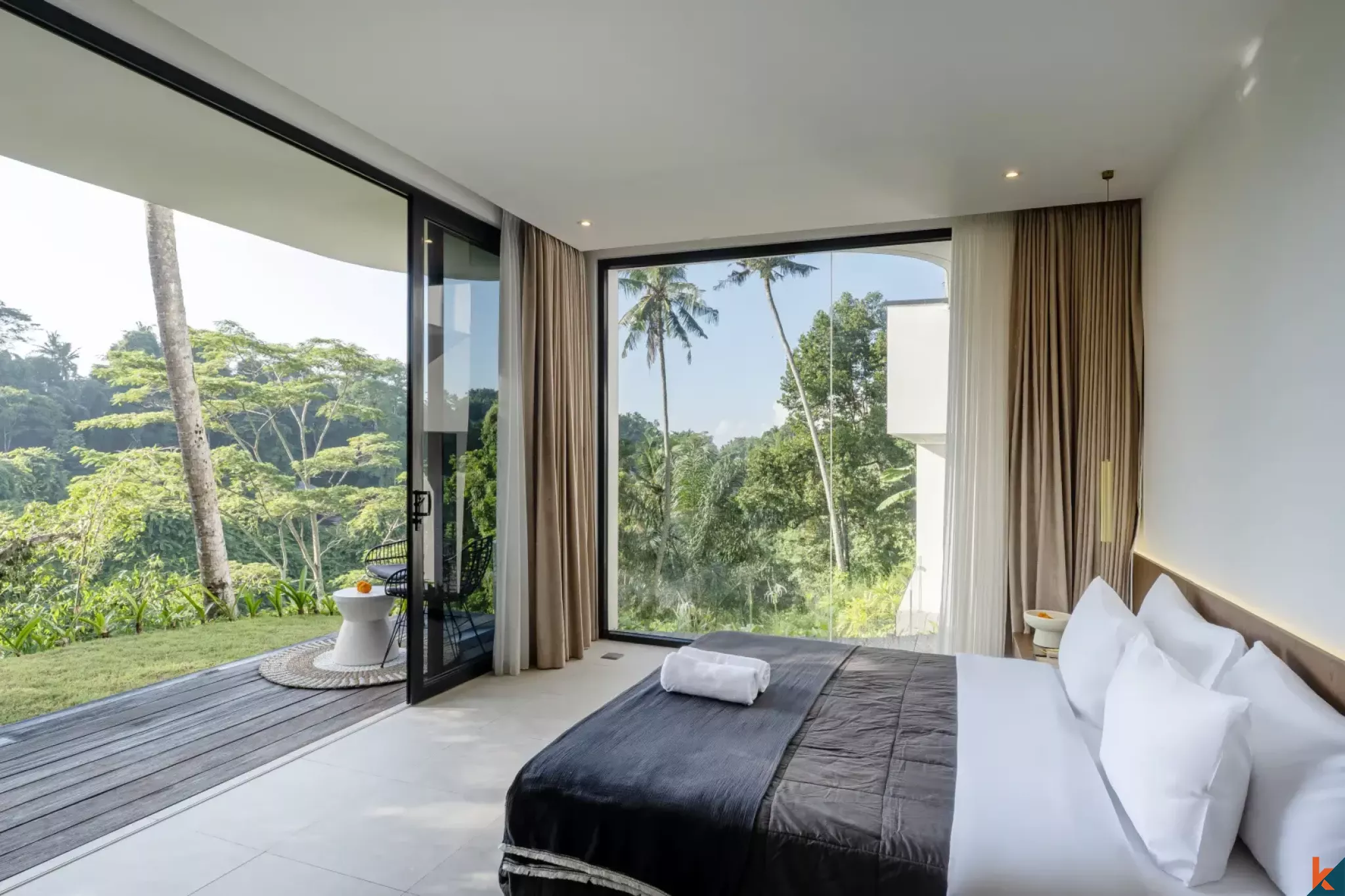 Luxury Four Bedroom Leasehold Property with Jungle Canyon Views in Ubud