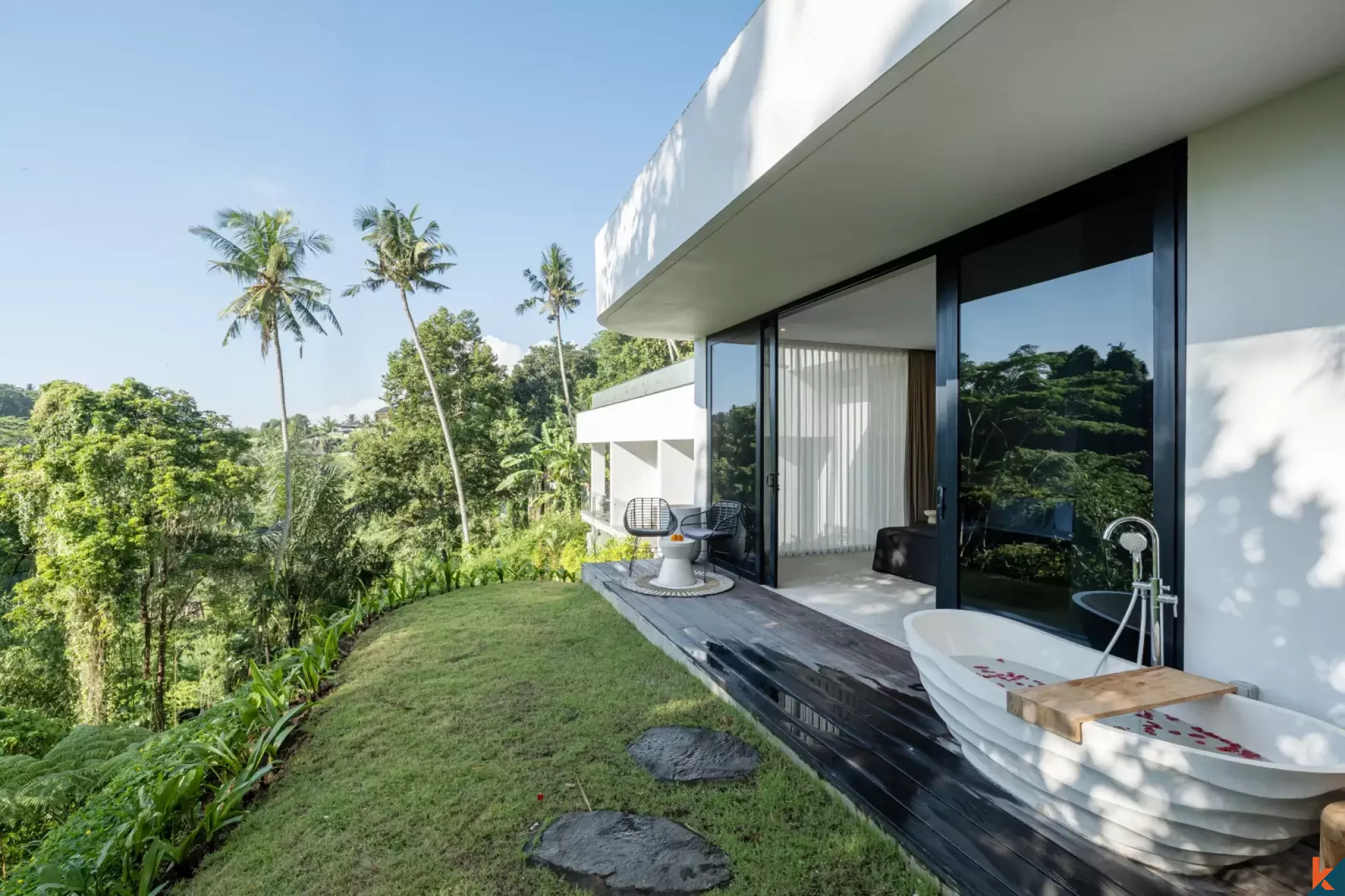 Luxury Four Bedroom Leasehold Property with Jungle Canyon Views in Ubud
