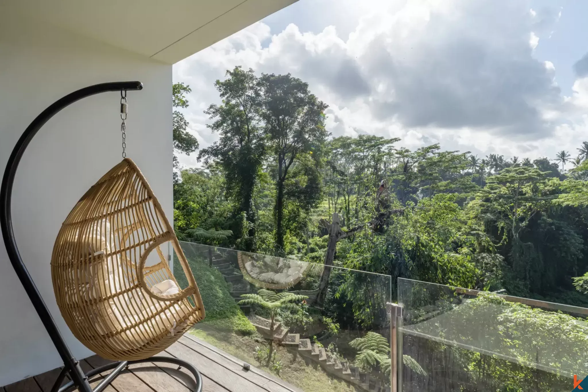 Luxury Four Bedroom Leasehold Property with Jungle Canyon Views in Ubud
