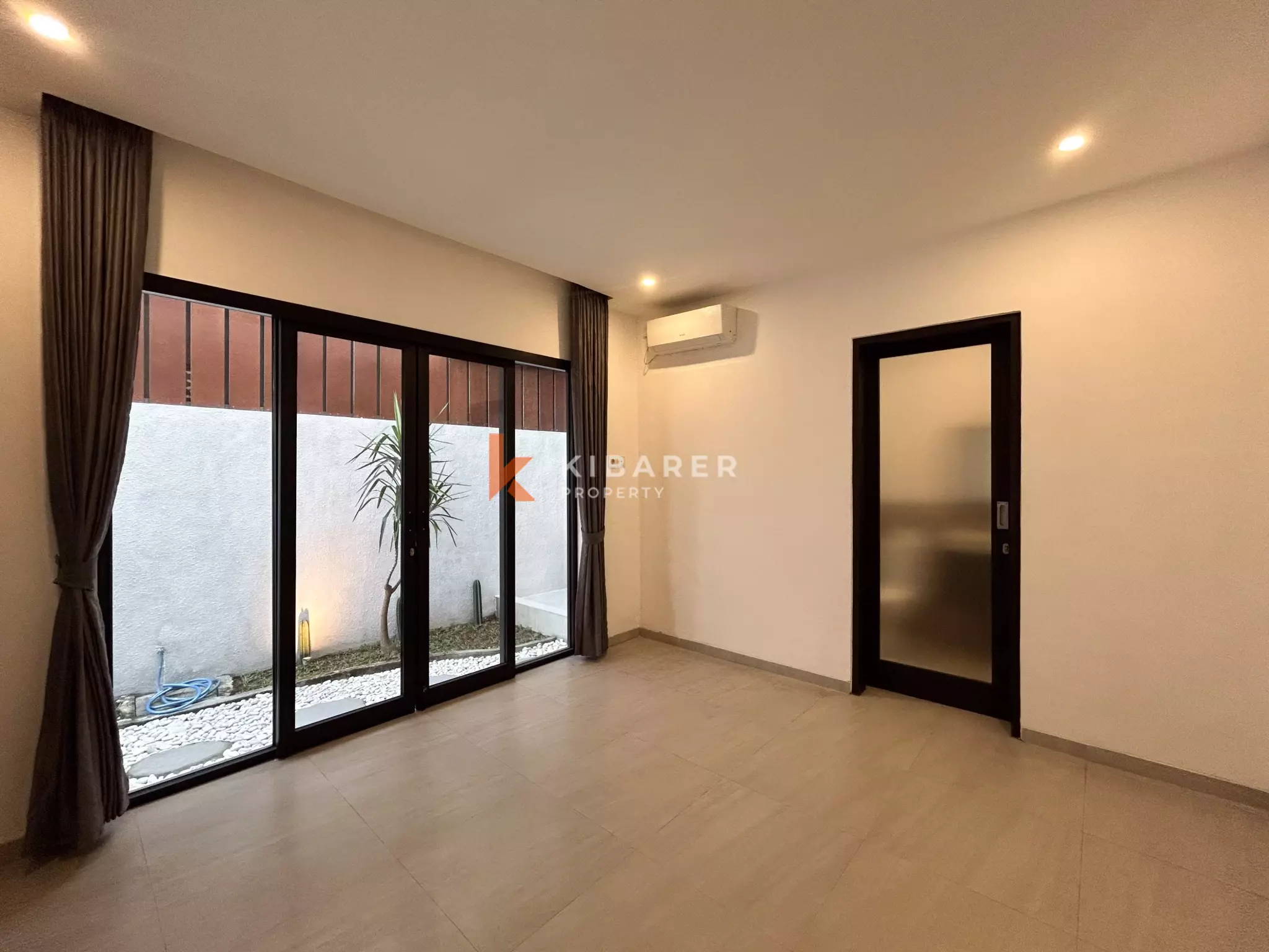 Contemporary Two-Bedroom Unfurnished Villa with Private Pool in Pererenan