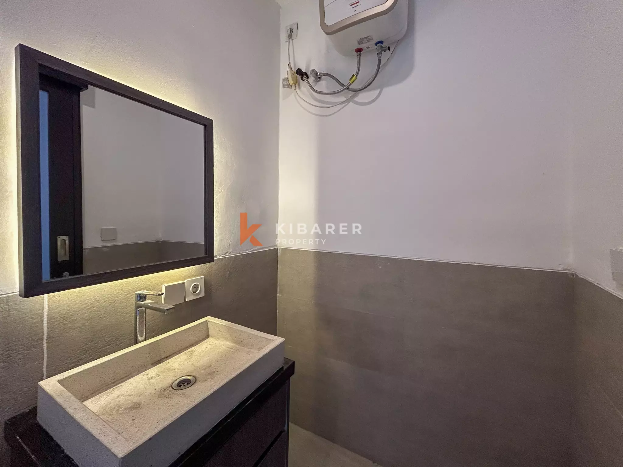 Contemporary Two-Bedroom Unfurnished Villa with Private Pool in Pererenan