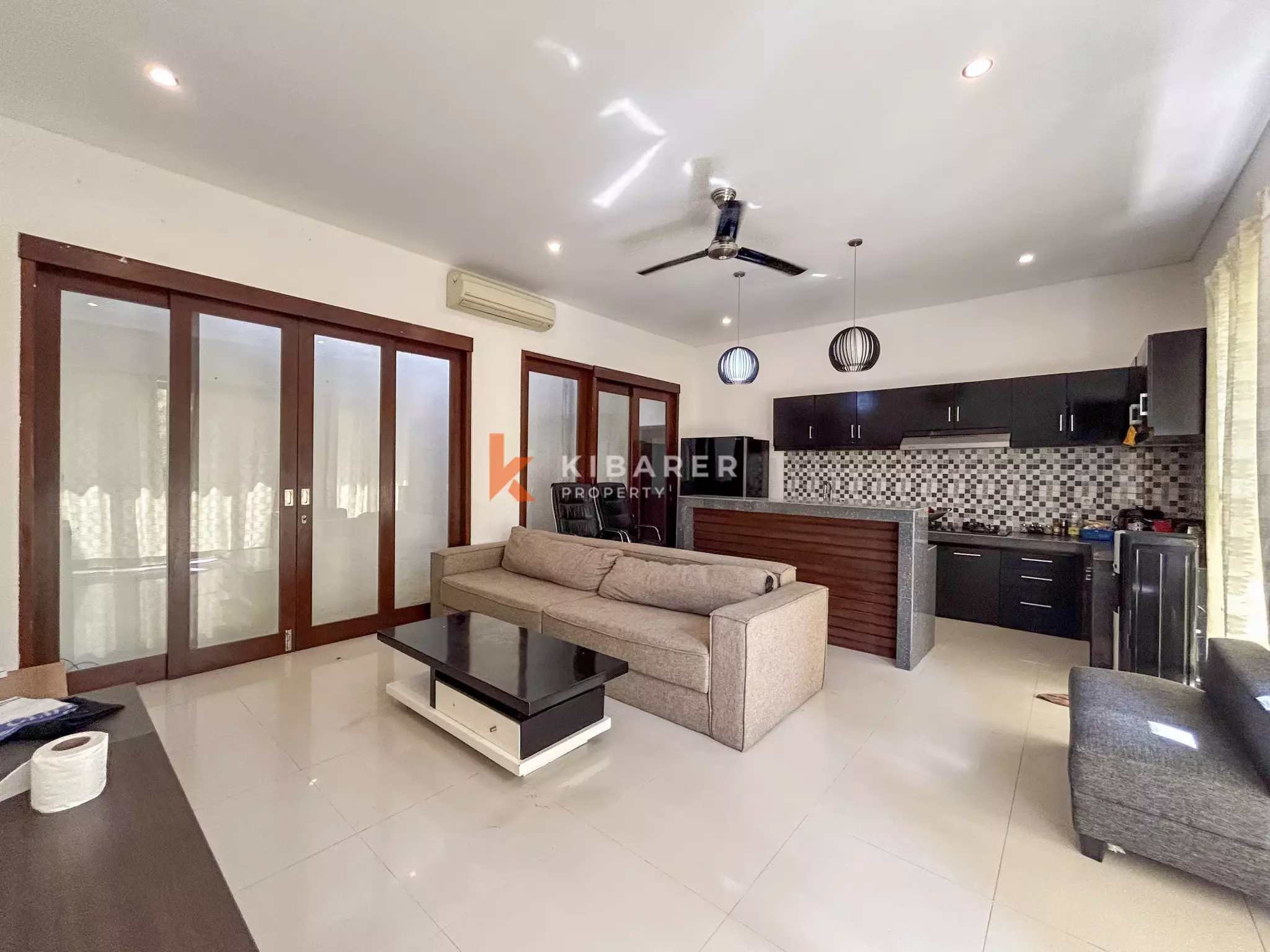 Elegant Three-Bedroom Tropical Villa with Private Pool in Berawa