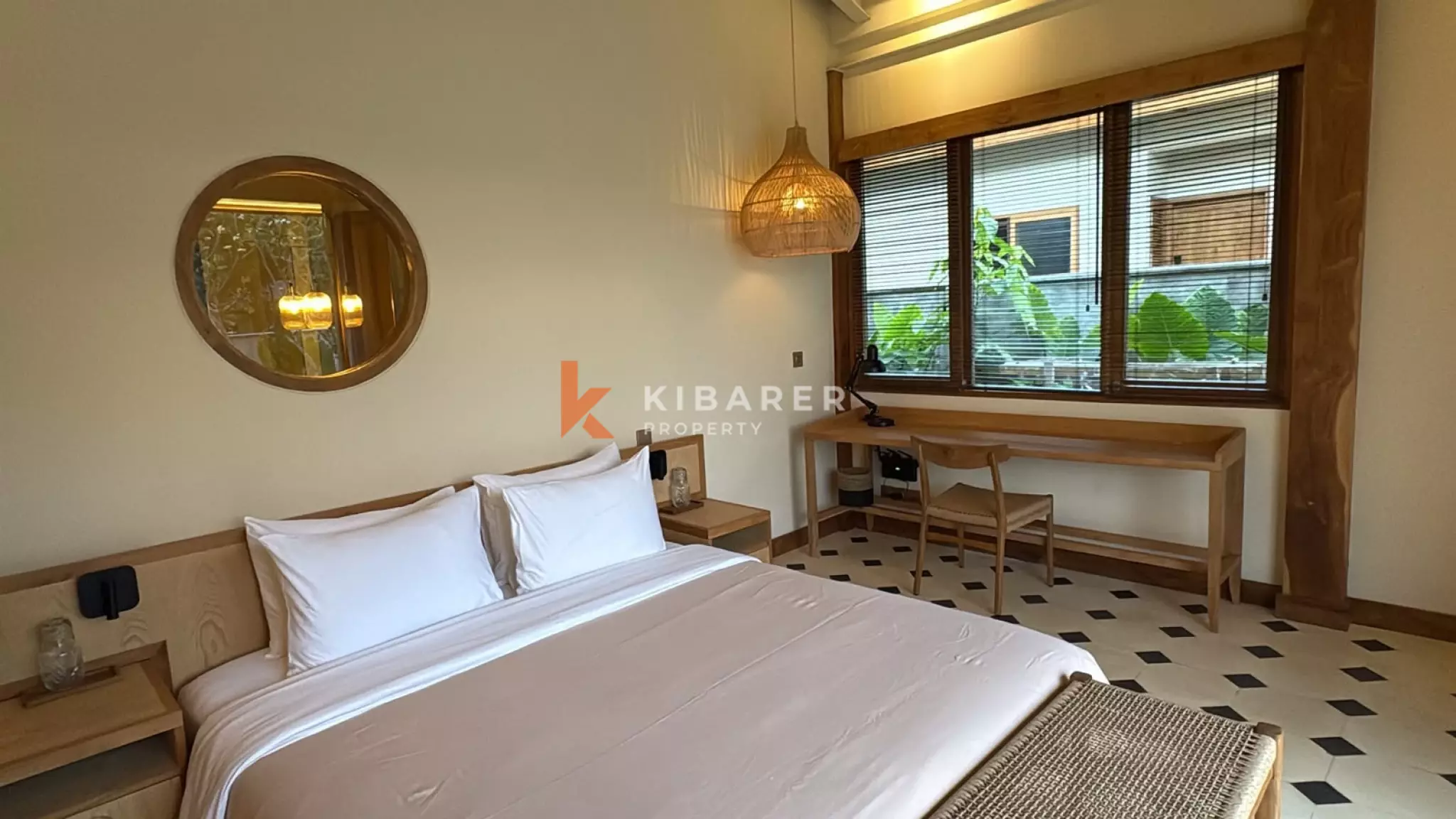 Elegant Six-Bedroom Tropical Villa with Refined Contemporary Design in Seseh