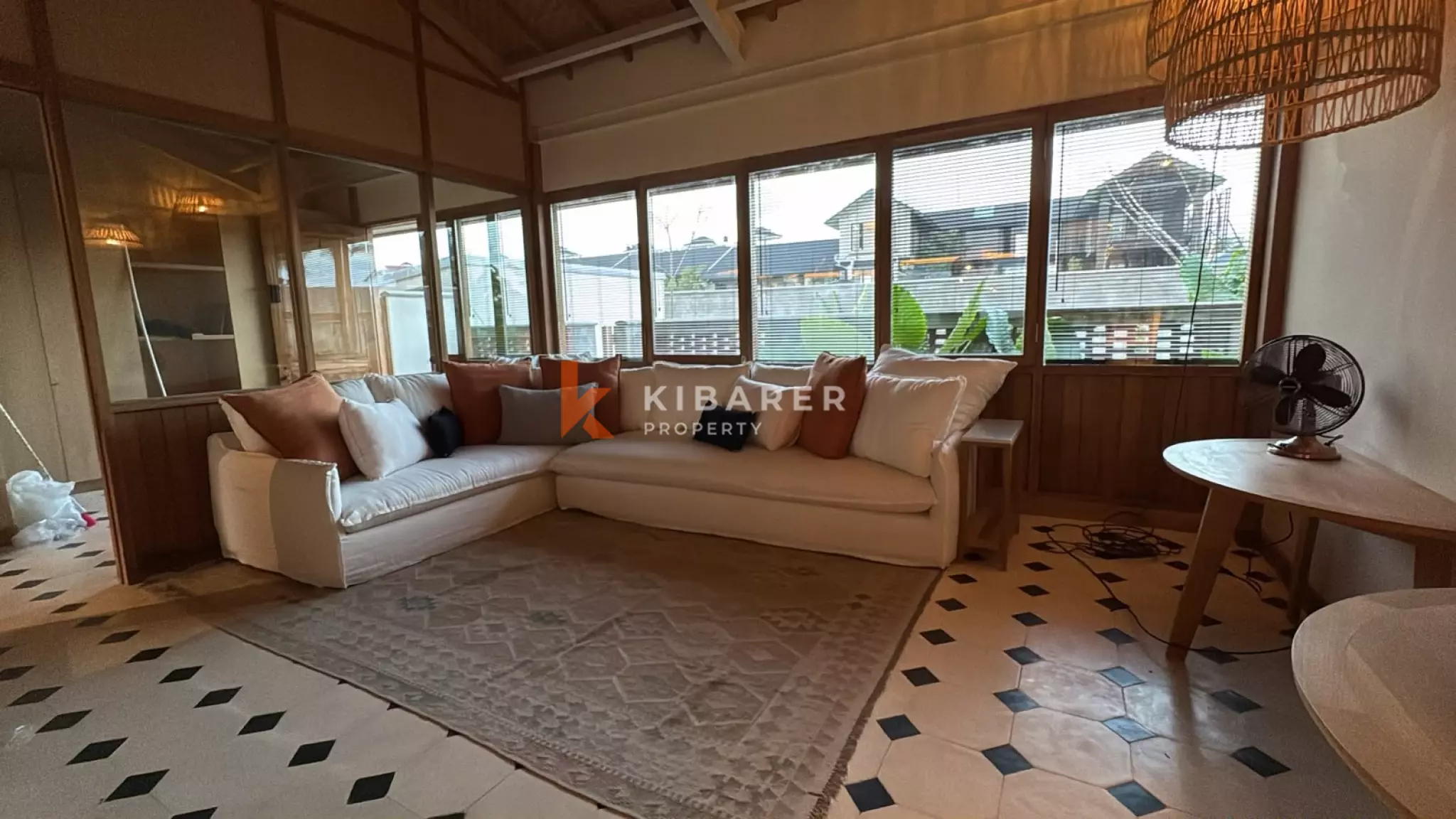 Elegant Six-Bedroom Tropical Villa with Refined Contemporary Design in Seseh