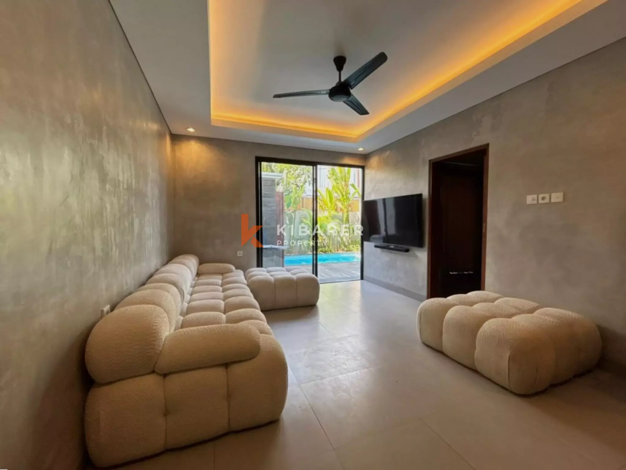 Semi-Furnished Three Bedroom Villa in Prime Canggu
