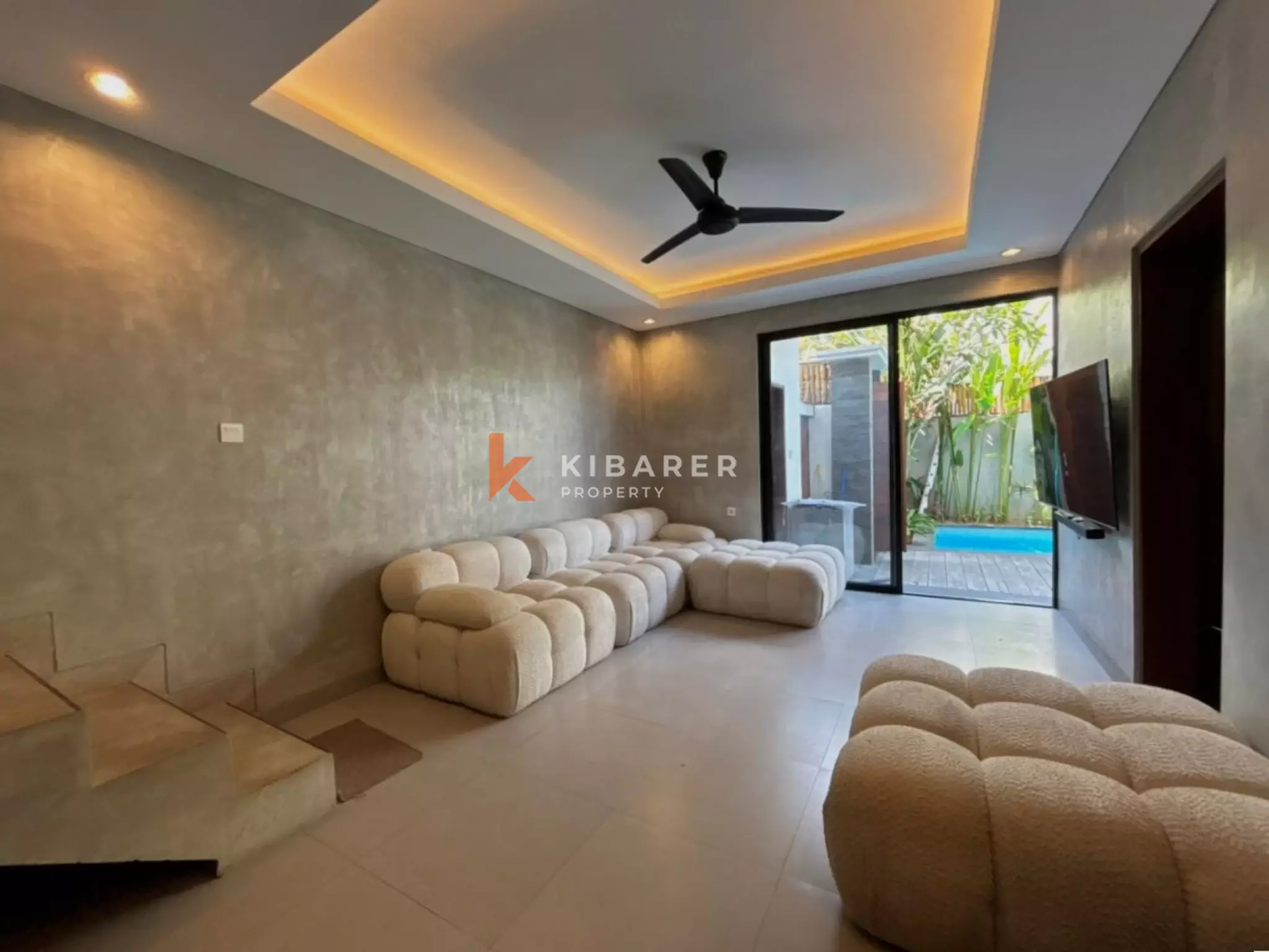 Semi-Furnished Three Bedroom Villa in Prime Canggu