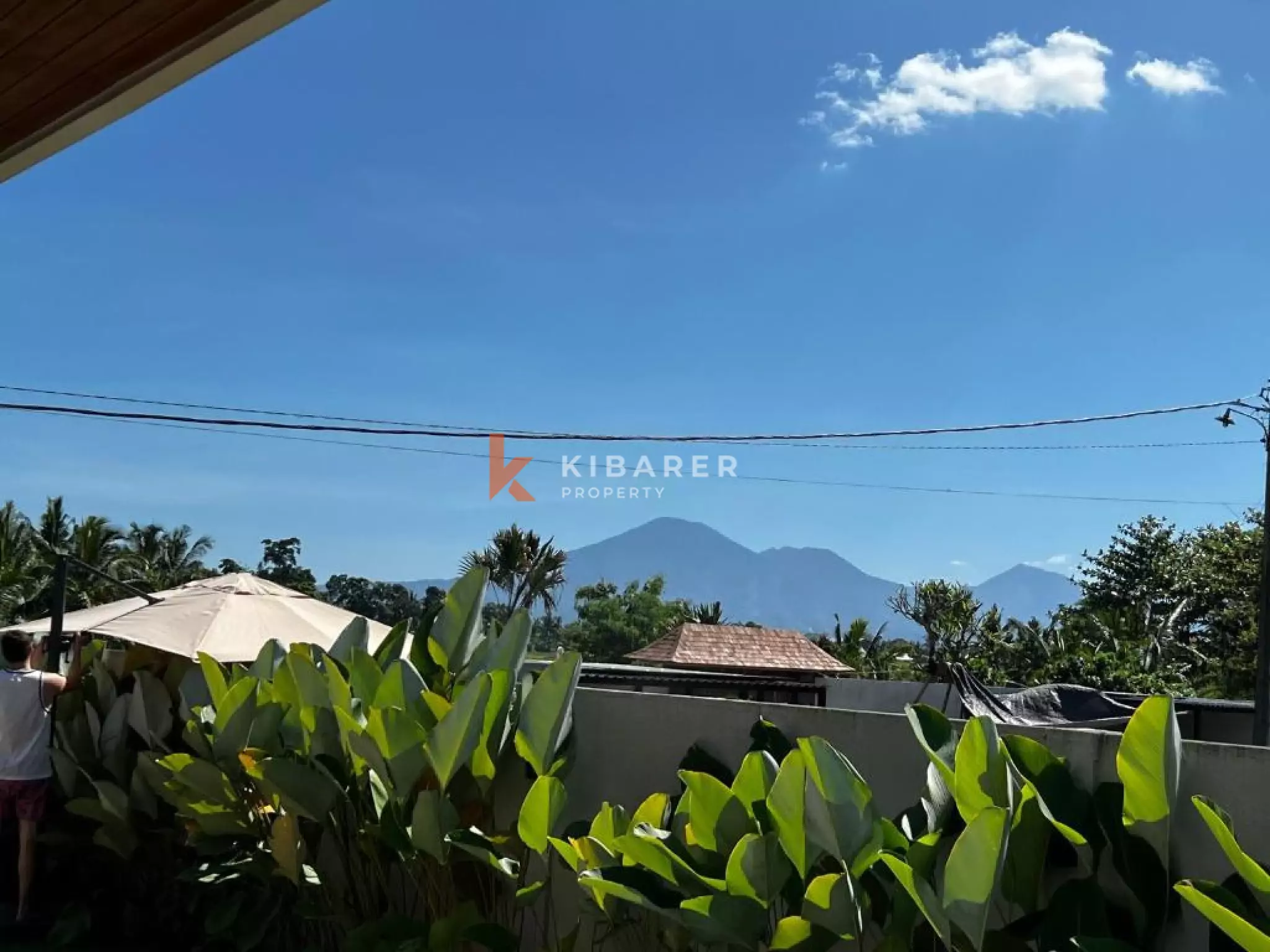 Tropical Three Bedroom Villa with Mountain View Near Tanah Lot