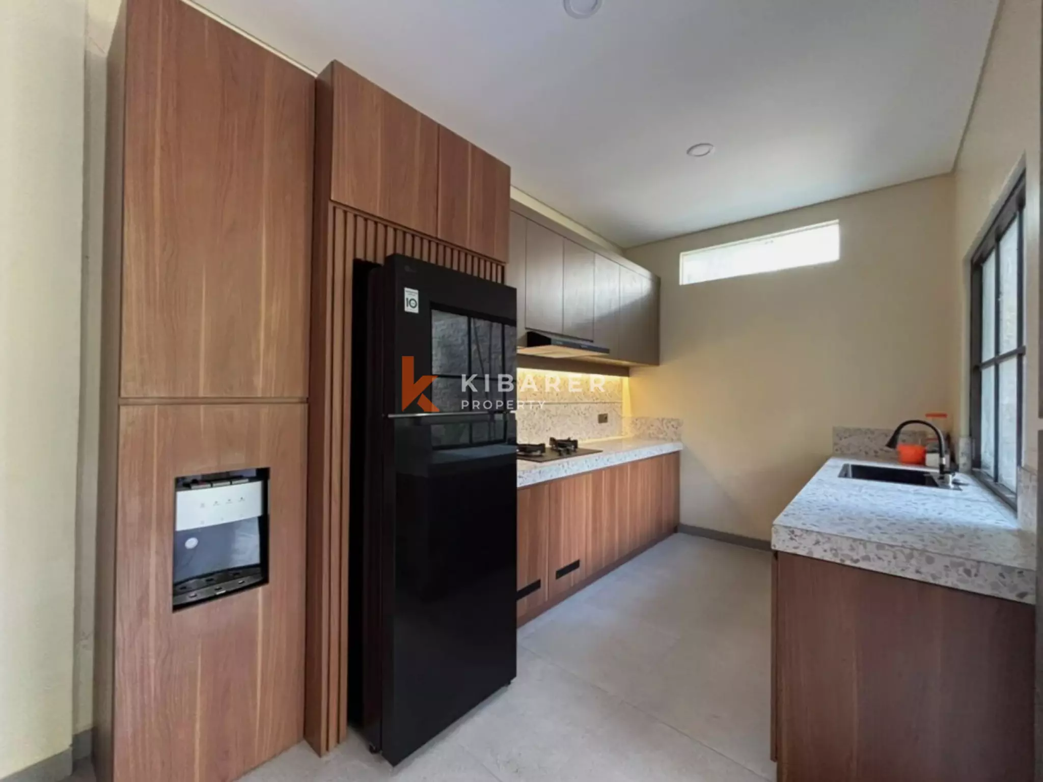 Villa balinaise paisible de 3 chambres avec bureau et cadre tropical à Umalas